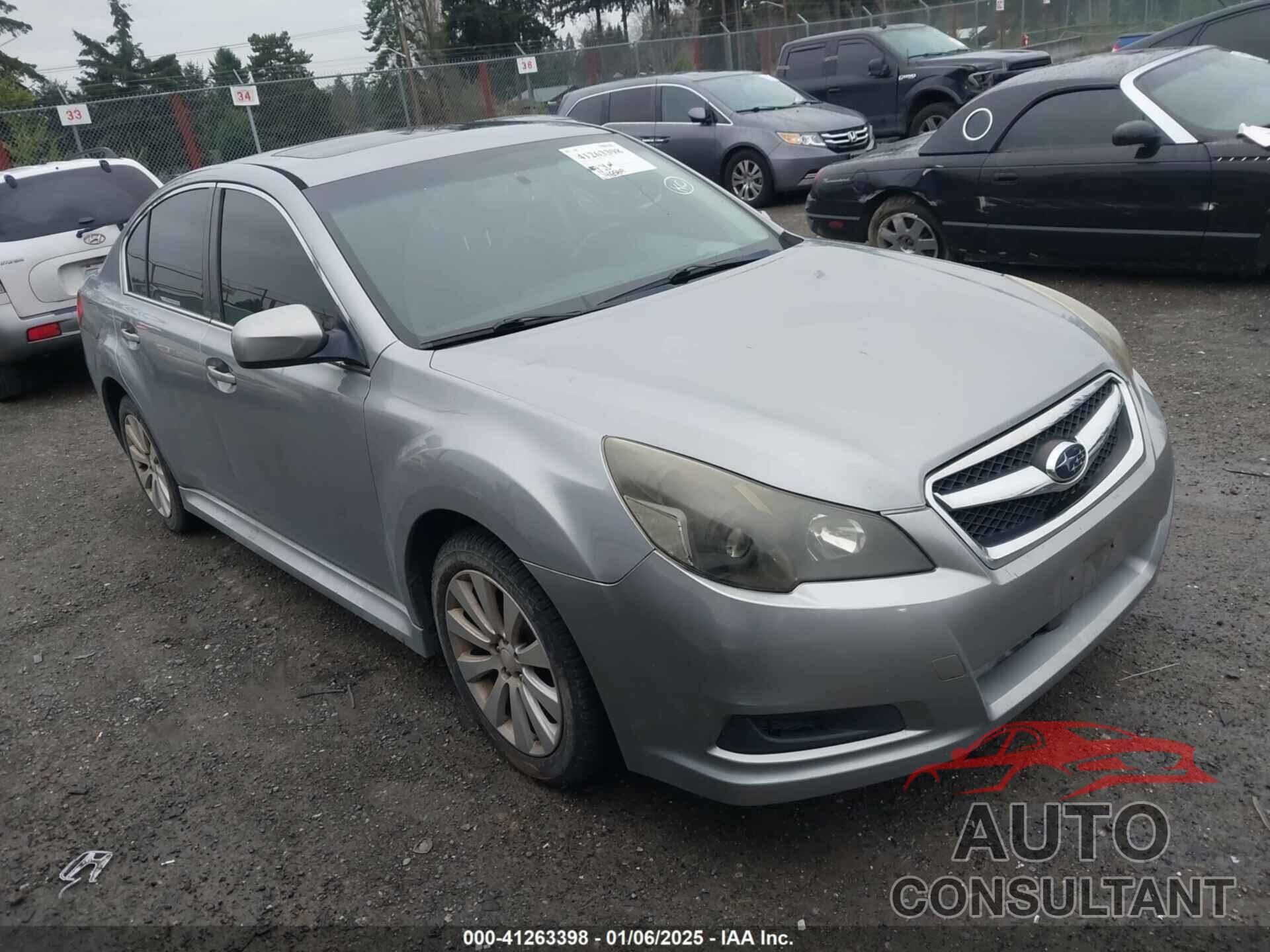 SUBARU LEGACY 2010 - 4S3BMBK69A3232980