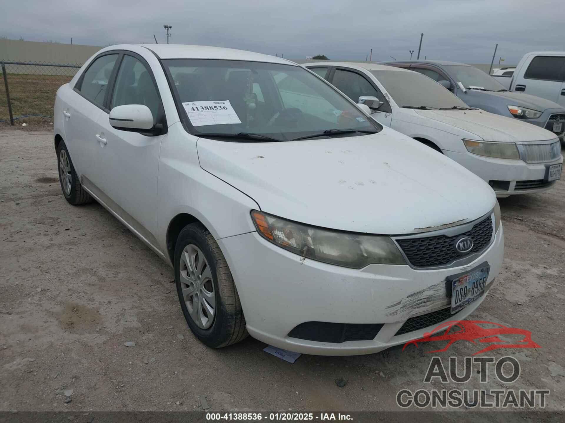 KIA FORTE 2012 - KNAFU4A23C5575218