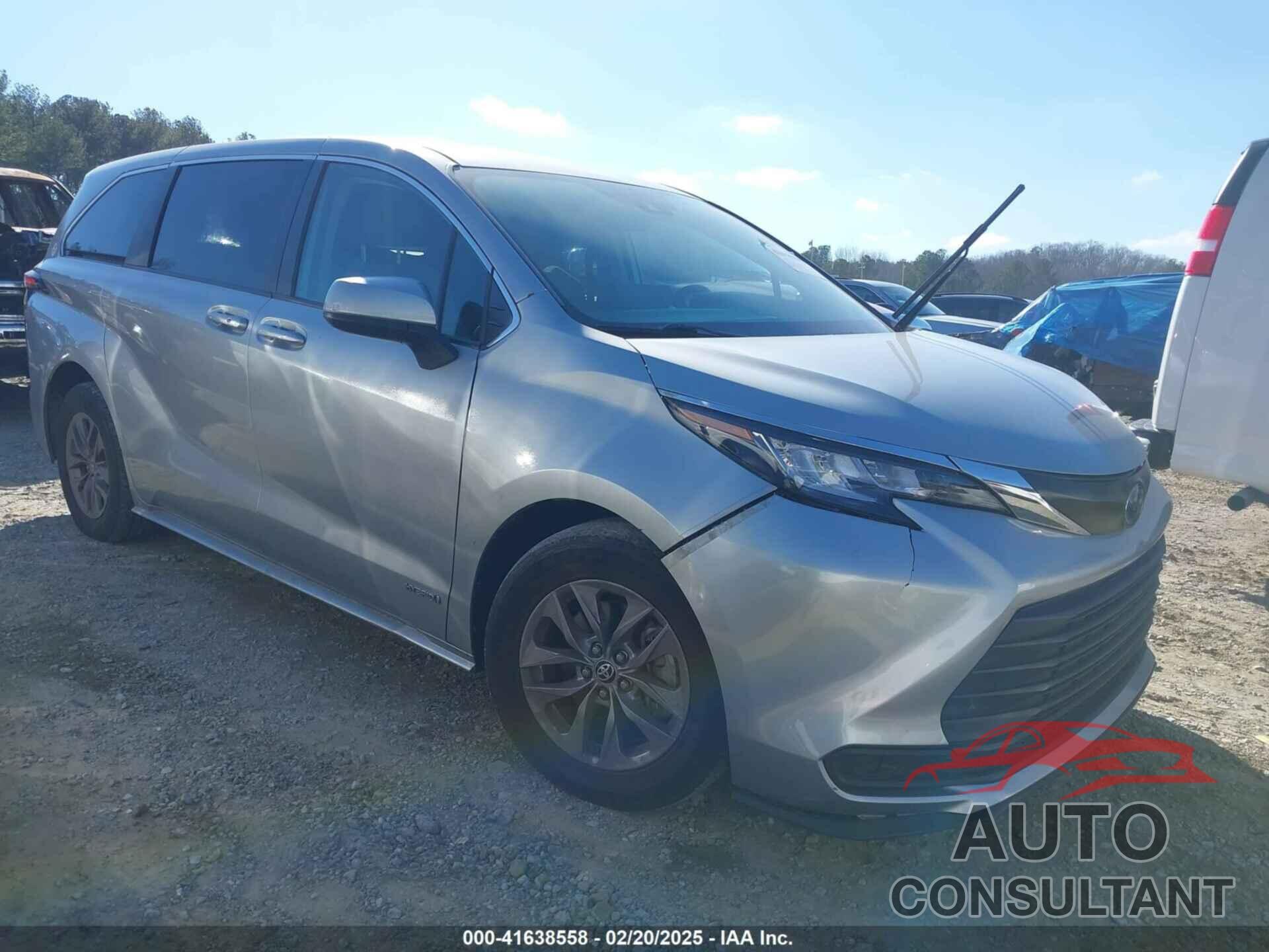 TOYOTA SIENNA 2021 - 5TDKSKFC3MS003123