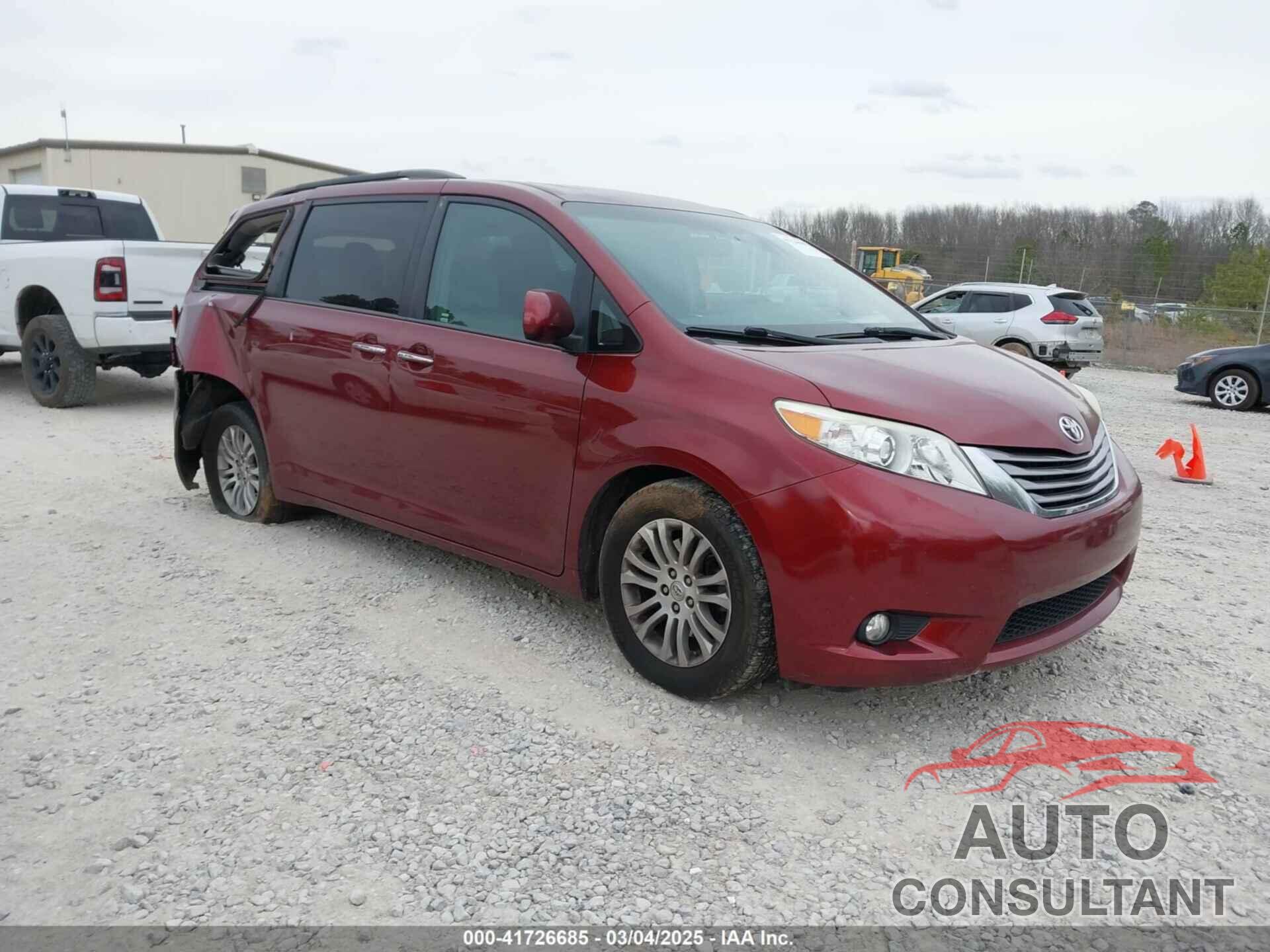 TOYOTA SIENNA 2017 - 5TDYZ3DC8HS809608