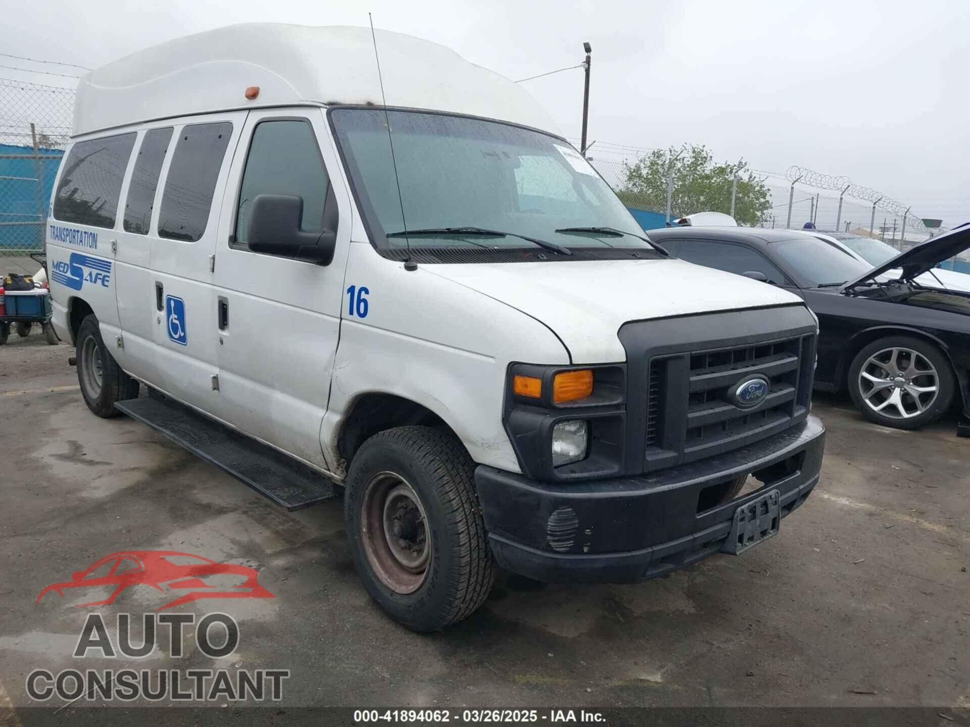 FORD E-150 2009 - 1FTNE14W69DA00876