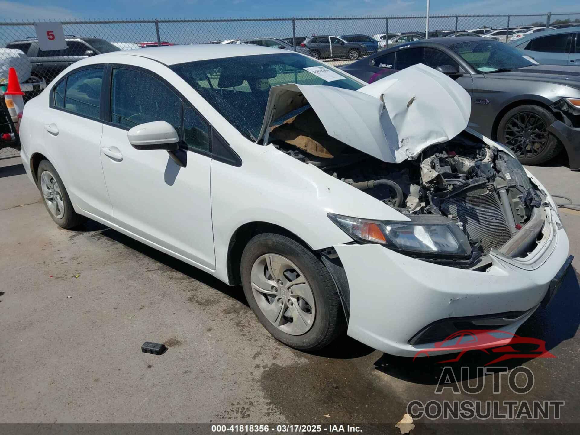 HONDA CIVIC 2015 - 2HGFB2F50FH522555
