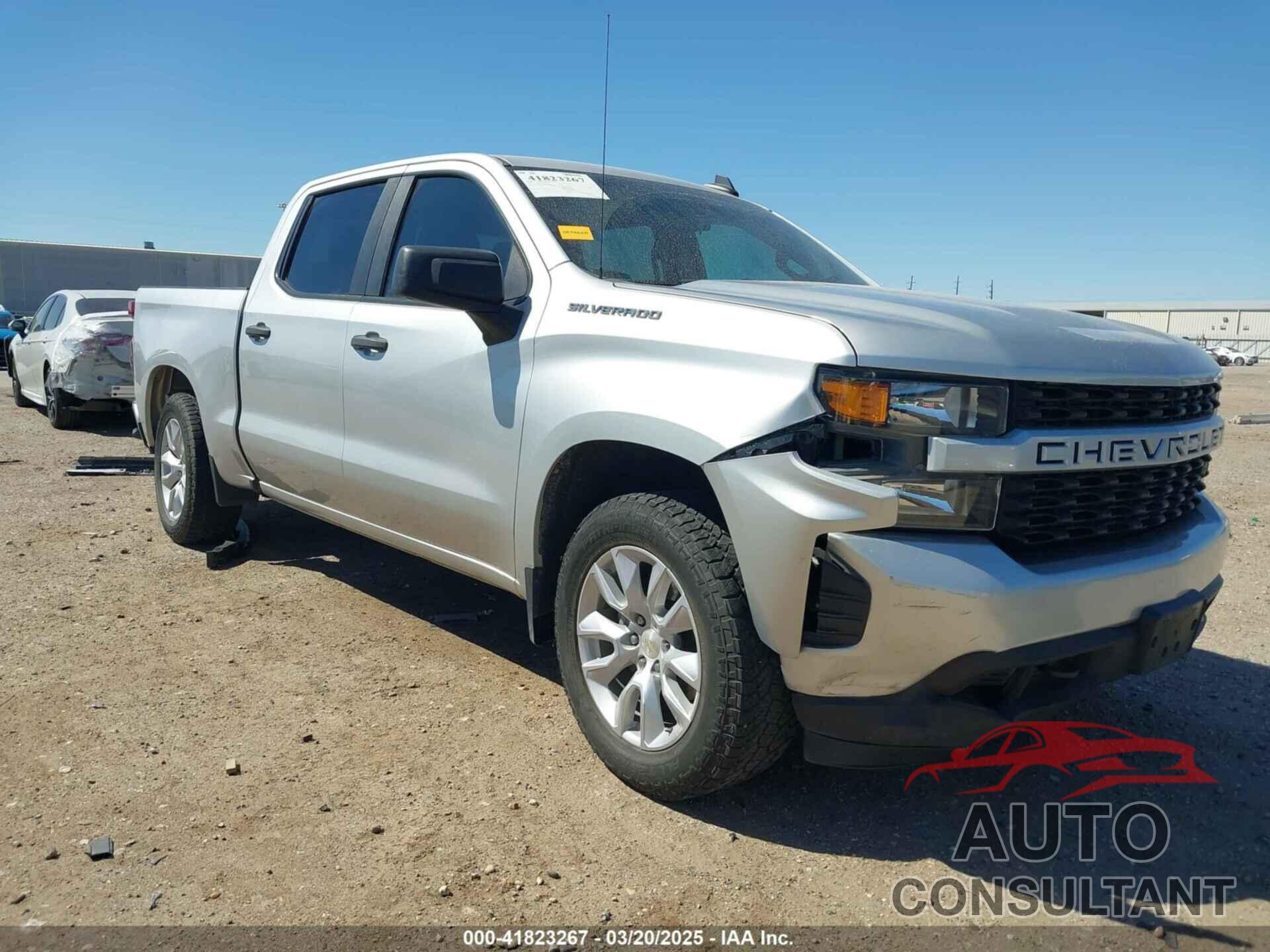 CHEVROLET SILVERADO 1500 2021 - 3GCPWBEK2MG236413