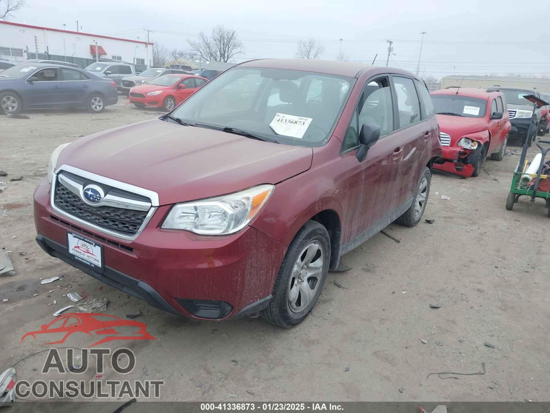 SUBARU FORESTER 2014 - JF2SJAAC8EH522874