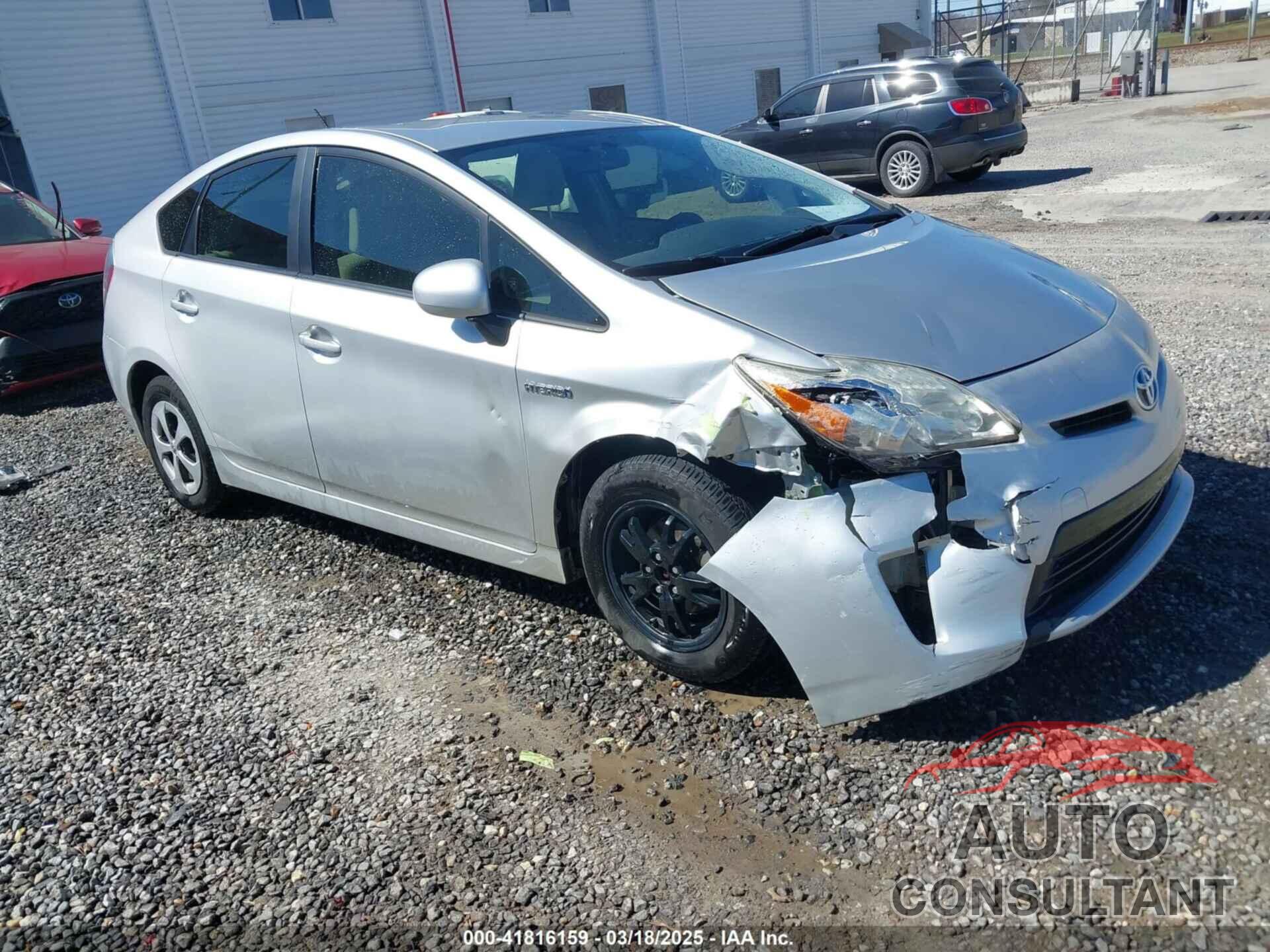 TOYOTA PRIUS 2012 - JTDKN3DU7C5508675