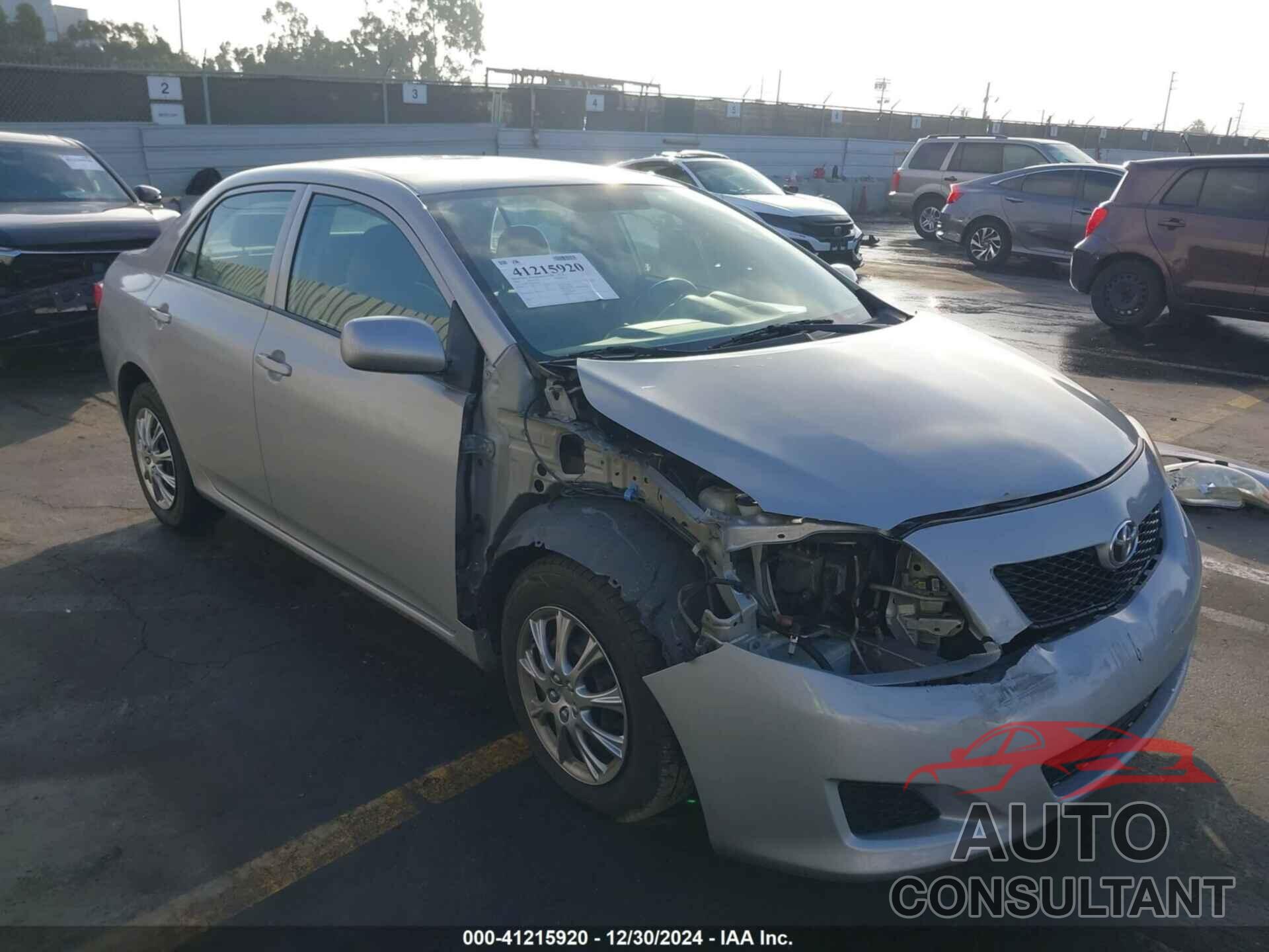TOYOTA COROLLA 2009 - JTDBL40E59J002563