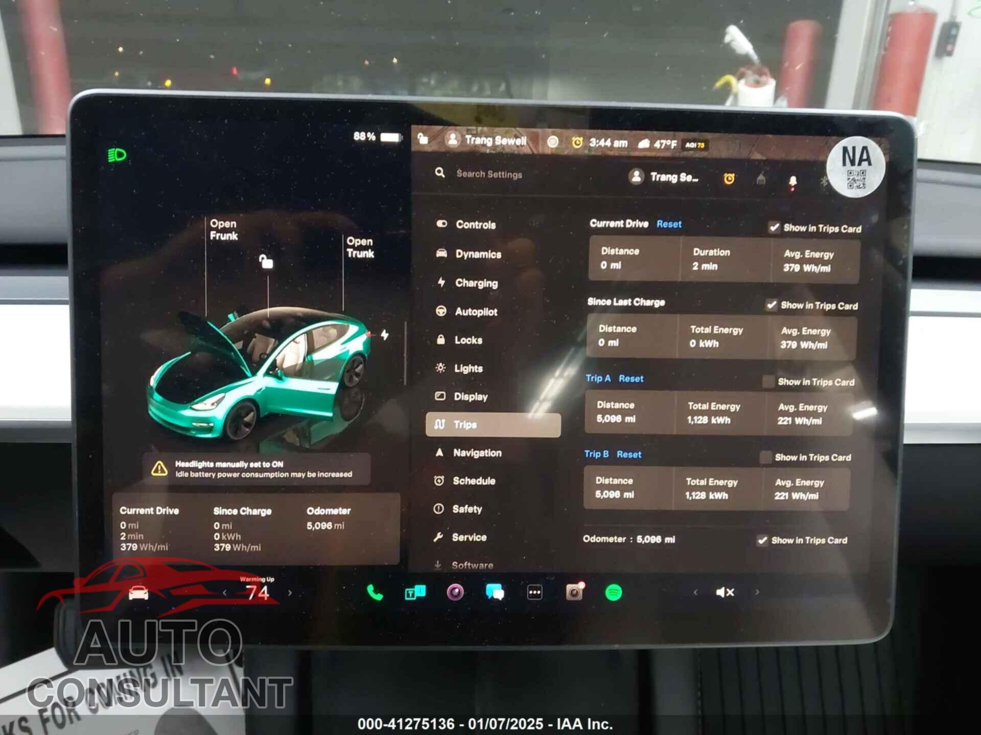 TESLA MODEL 3 2023 - 5YJ3E1EA7PF679461