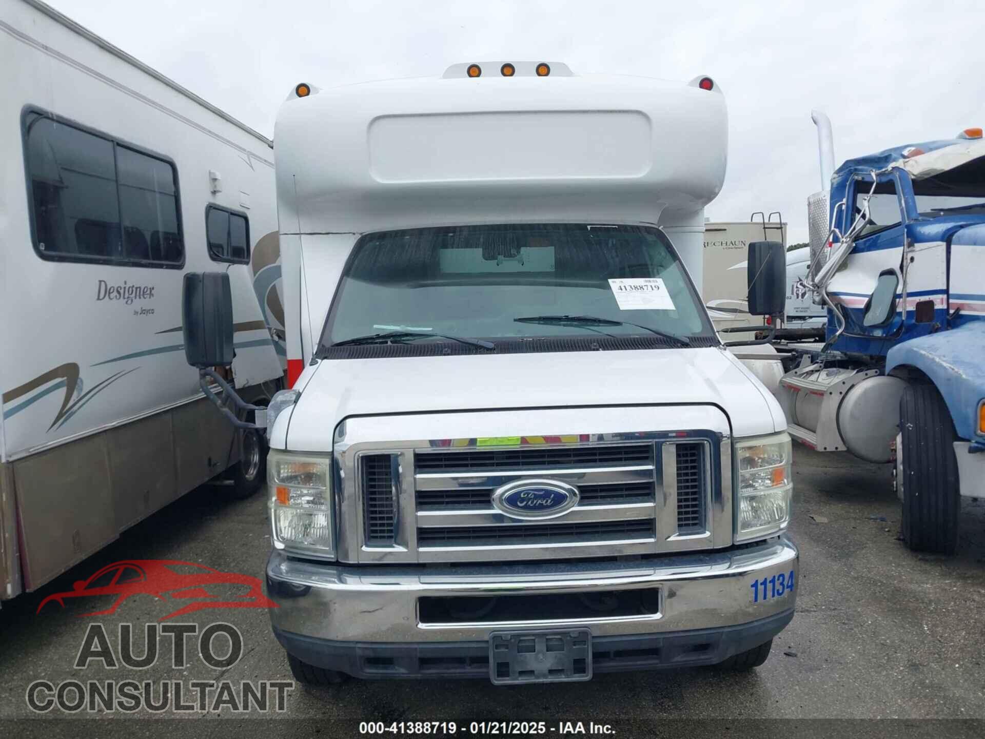 FORD E-350 CUTAWAY 2012 - 1FDEE3FL0CDB11134