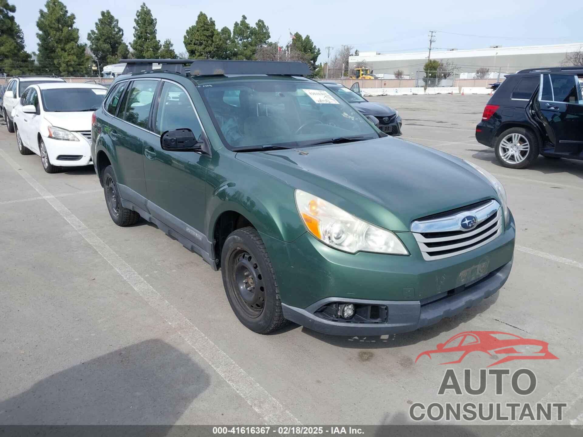 SUBARU OUTBACK 2010 - 4S4BRBAC8A3314431