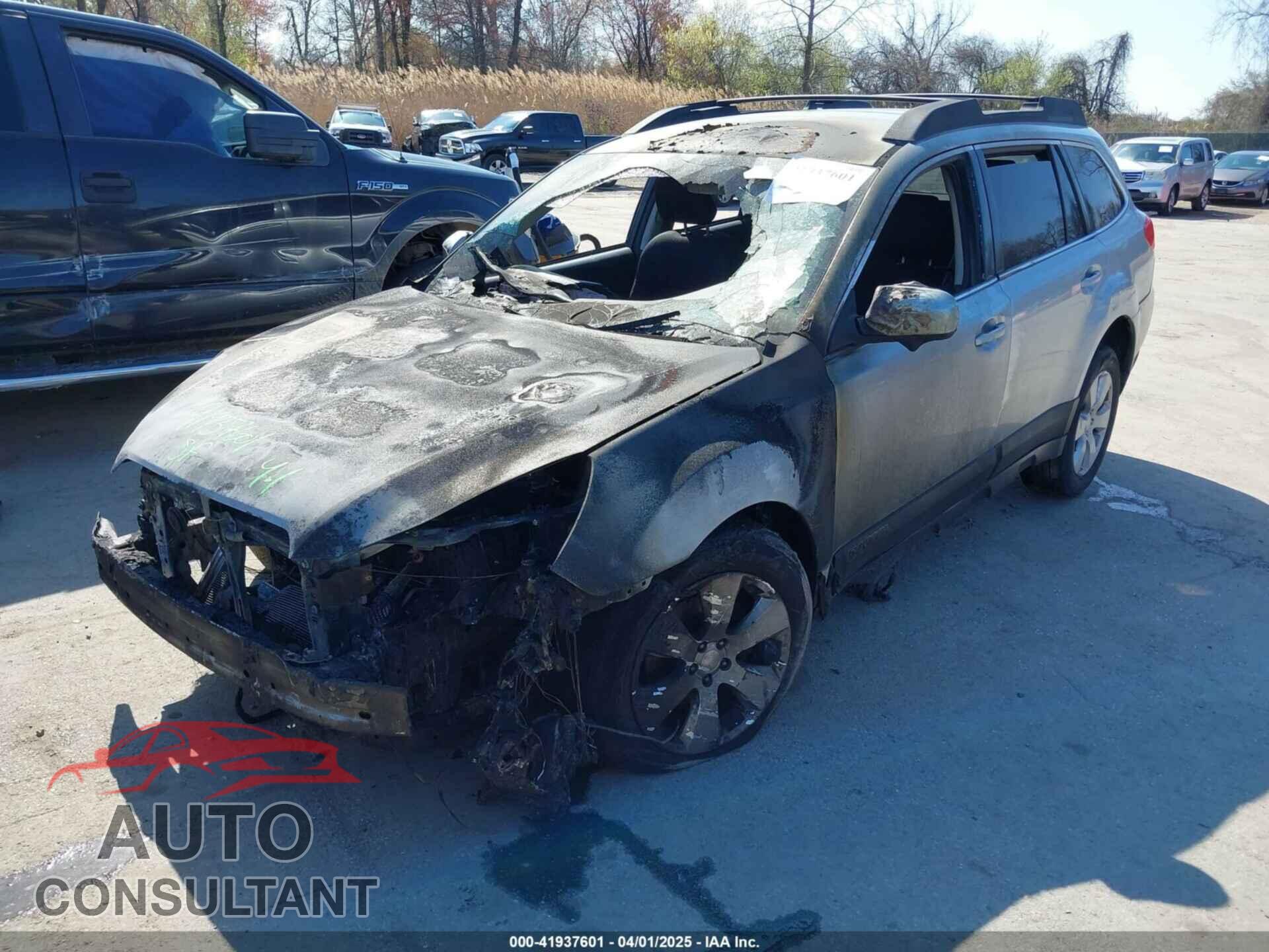 SUBARU OUTBACK 2012 - 4S4BRBCC8C3300710