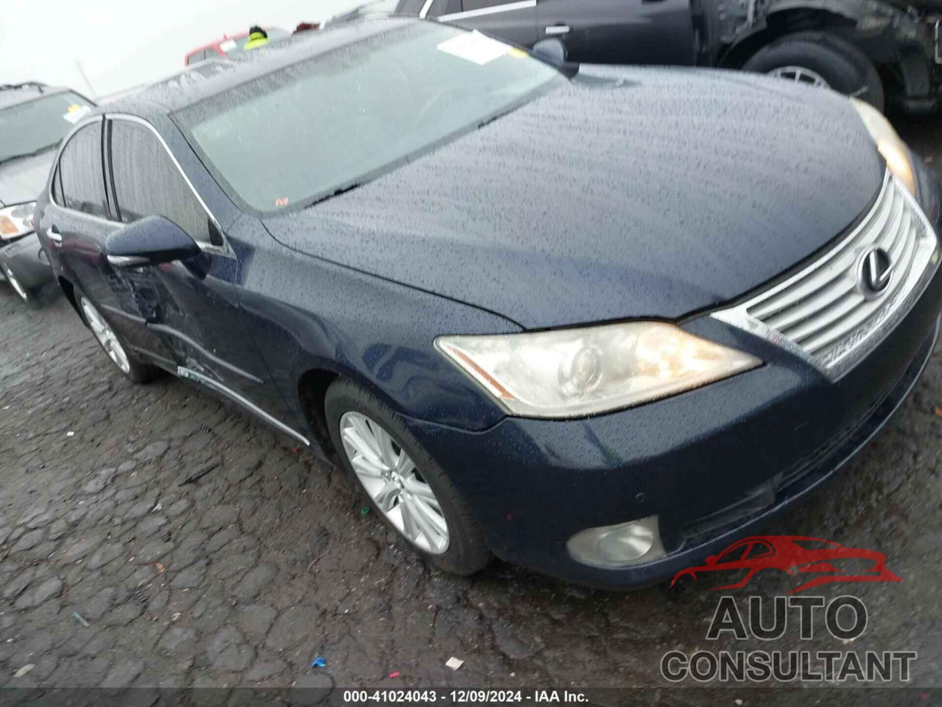 LEXUS ES 350 2011 - JTHBK1EG9B2434454