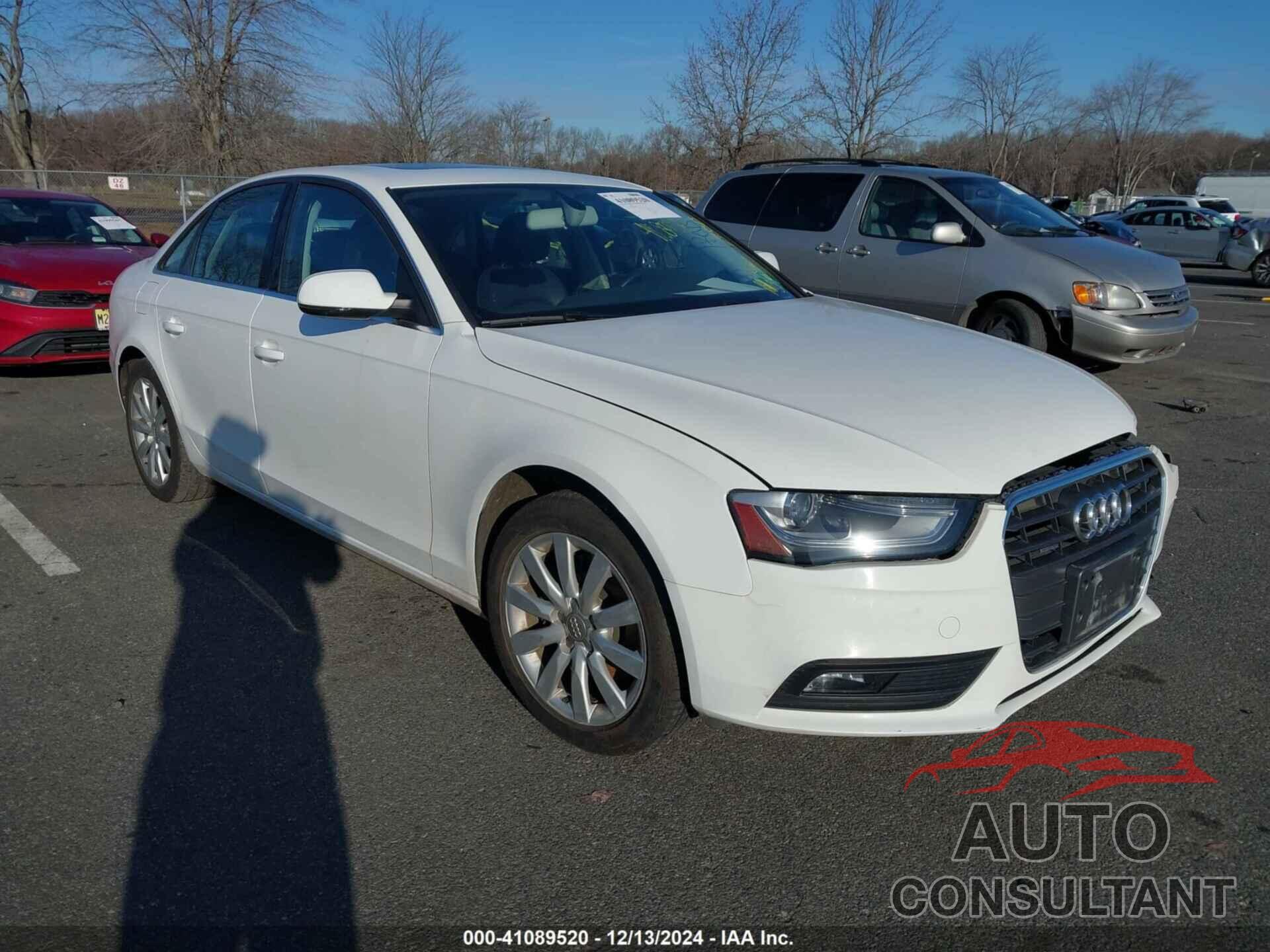 AUDI A4 2013 - WAUBFAFL8DN006407