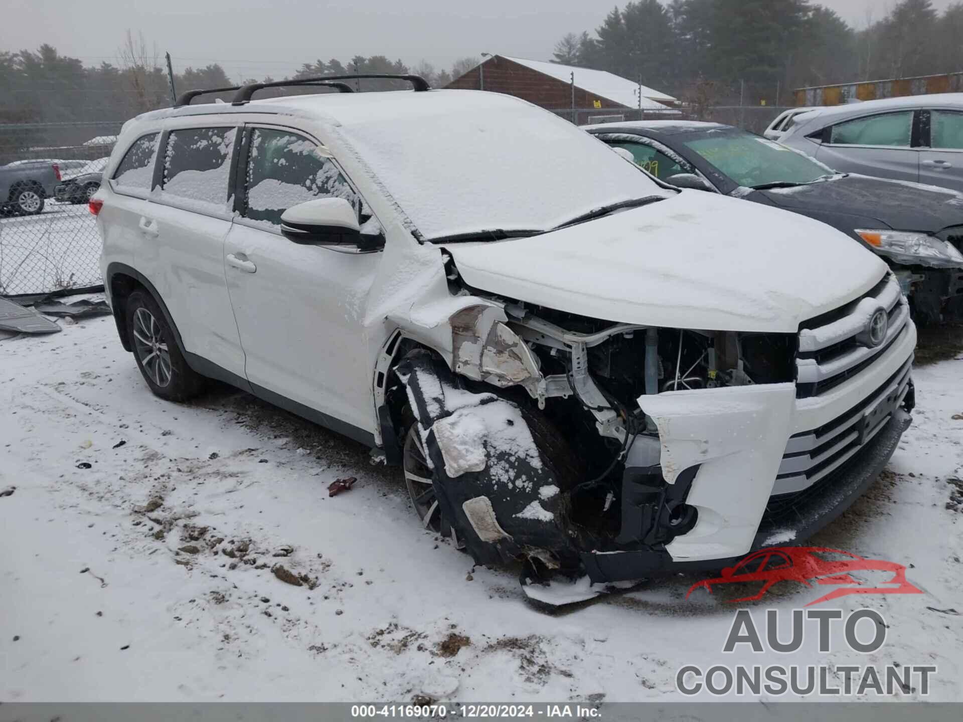 TOYOTA HIGHLANDER 2019 - 5TDJZRFHXKS620995