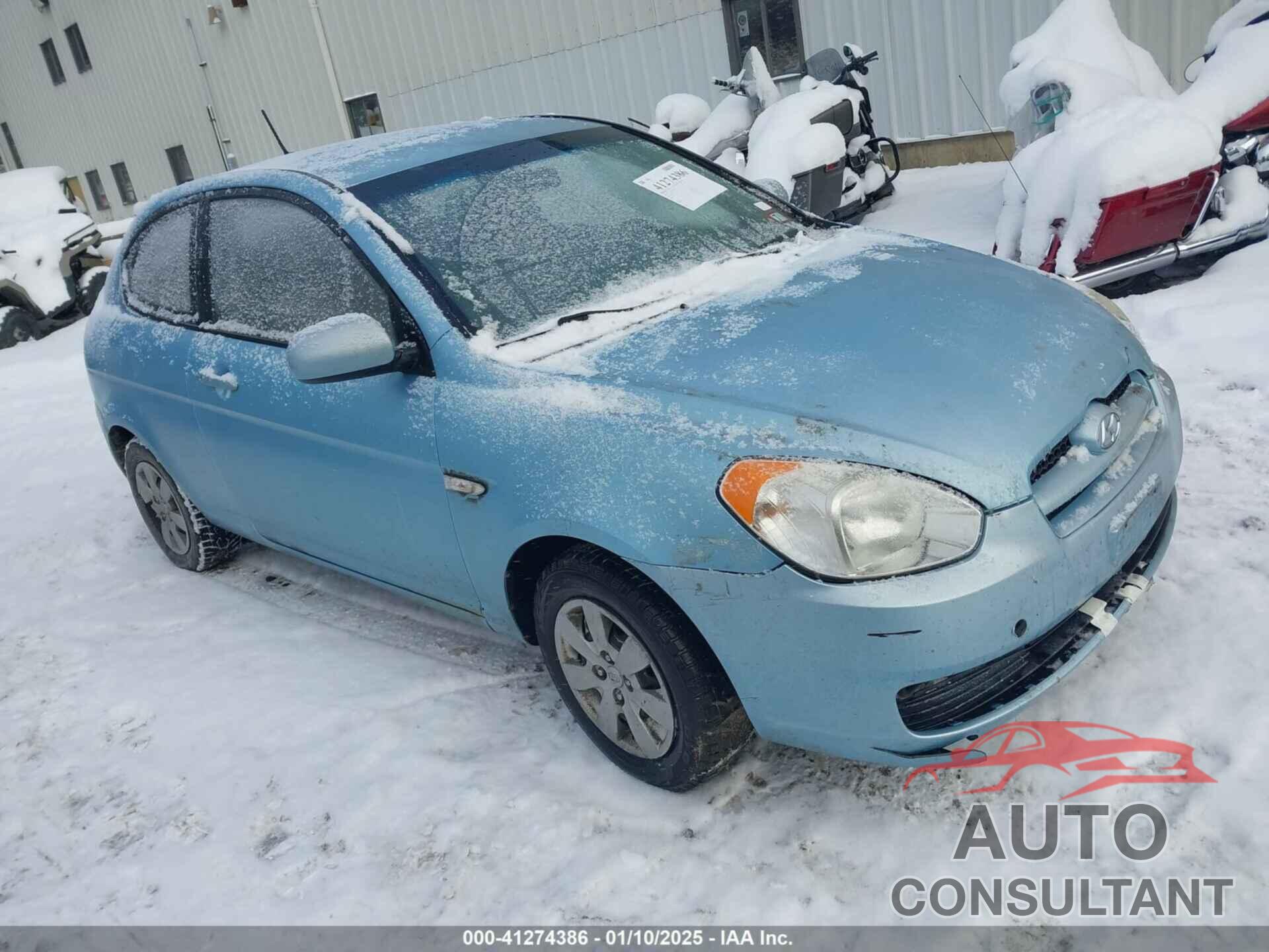 HYUNDAI ACCENT 2010 - KMHCM3AC0AU175320