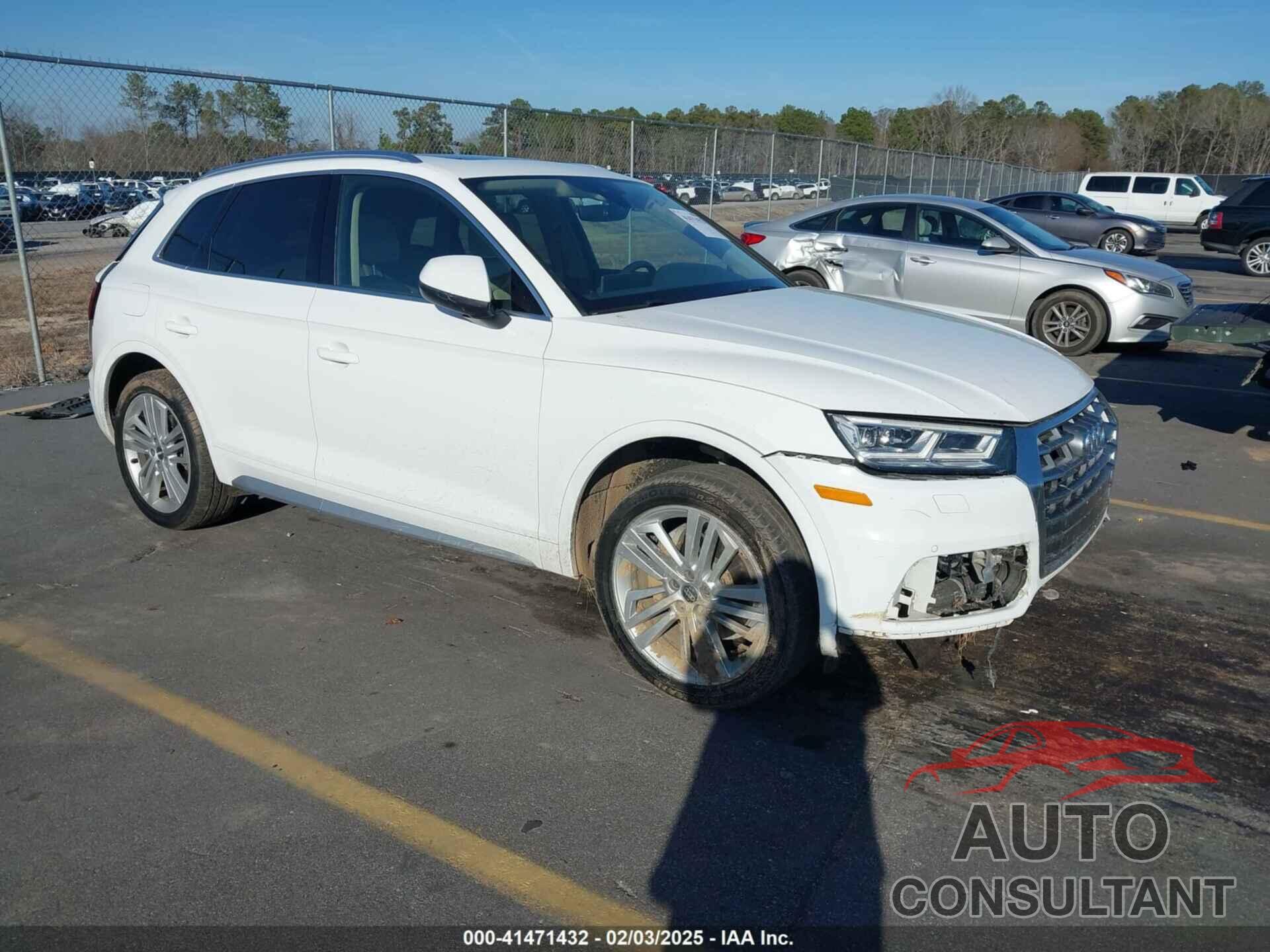 AUDI Q5 2018 - WA1BNAFY6J2151387