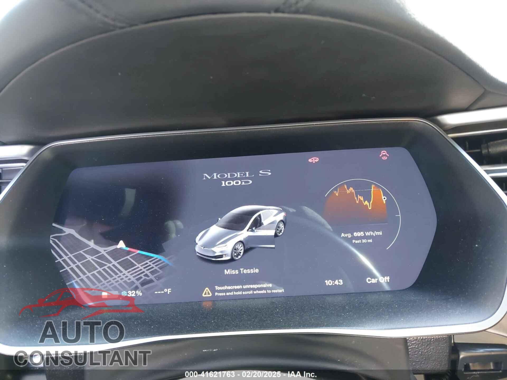 TESLA MODEL S 2017 - 5YJSA1E21HF217009