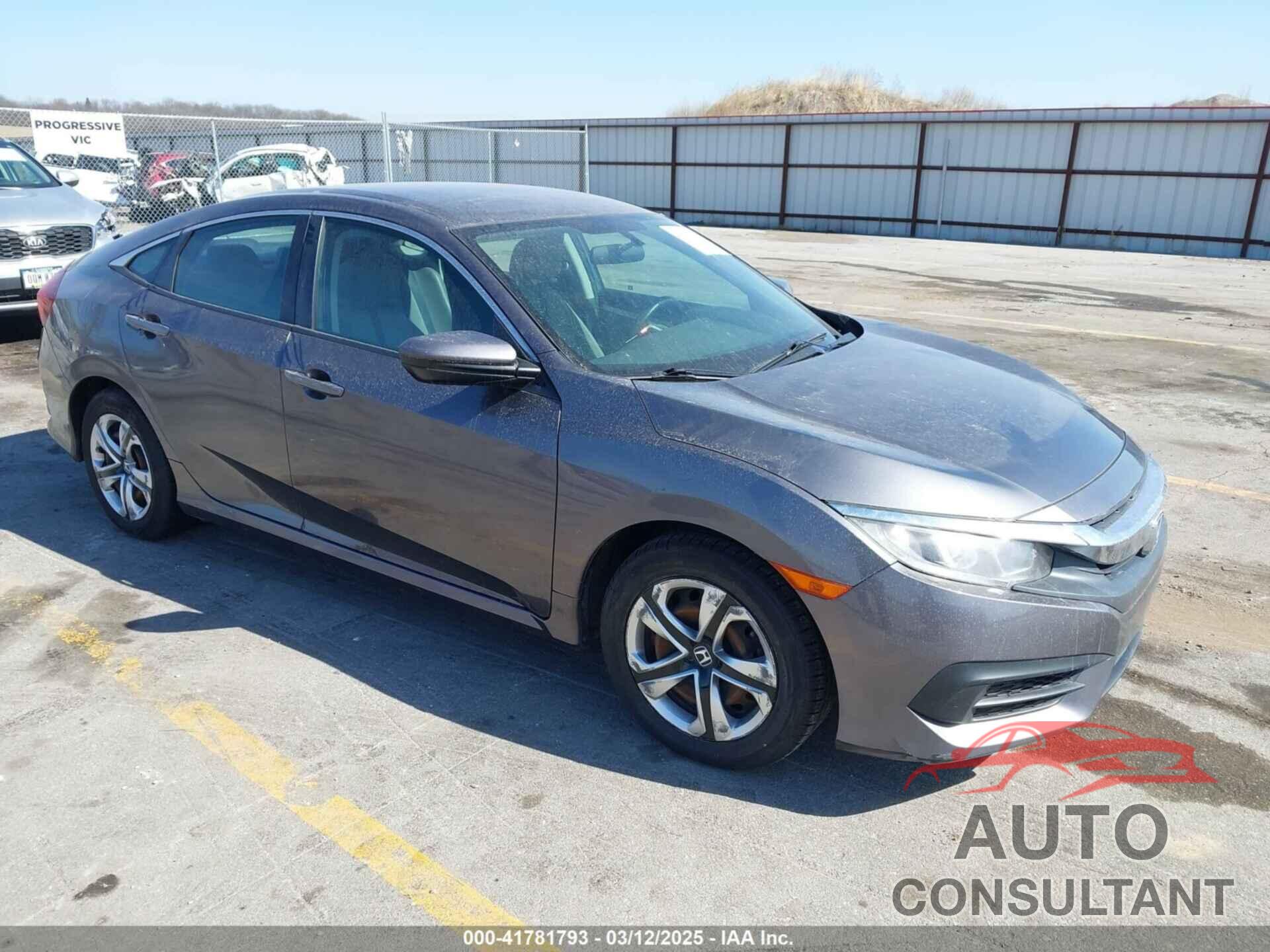HONDA CIVIC 2017 - 19XFC2E59HE046446