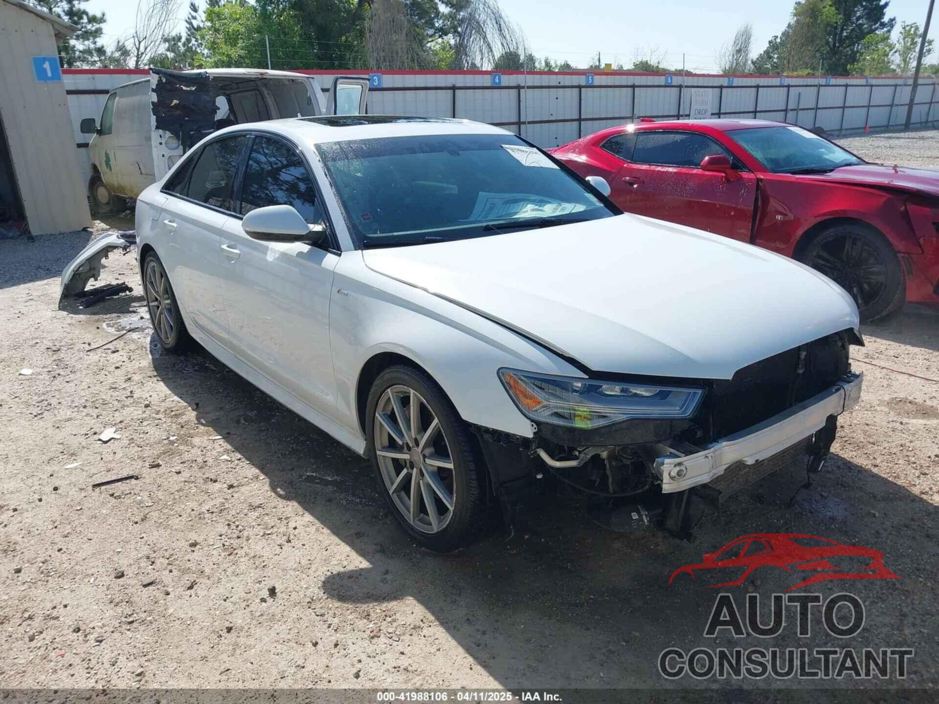 AUDI A6 2018 - WAUG8AFC8JN054033