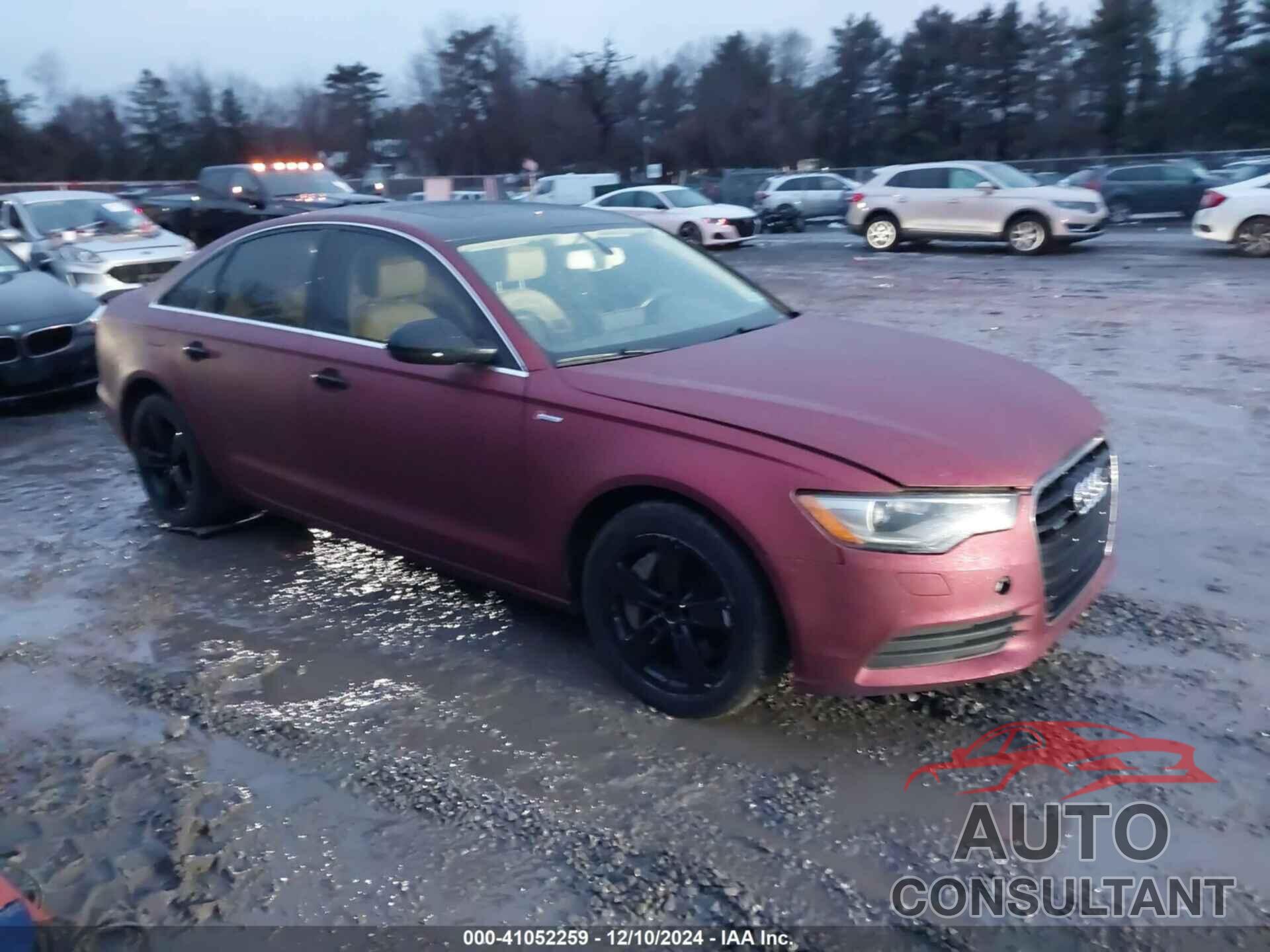 AUDI A6 2012 - WAUGGAFC5CN162552