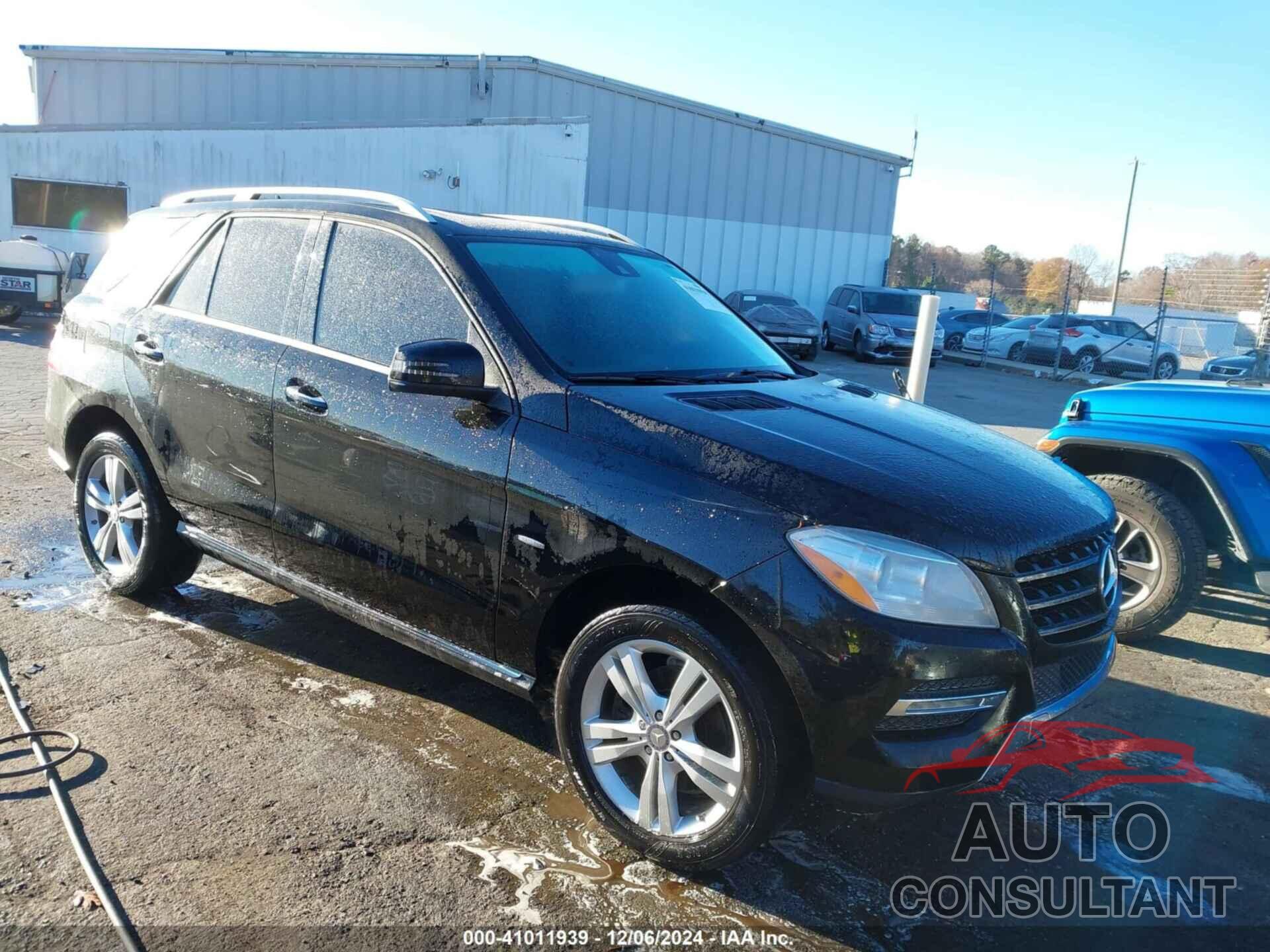 MERCEDES-BENZ ML 350 2012 - 4JGDA5HB5CA002869
