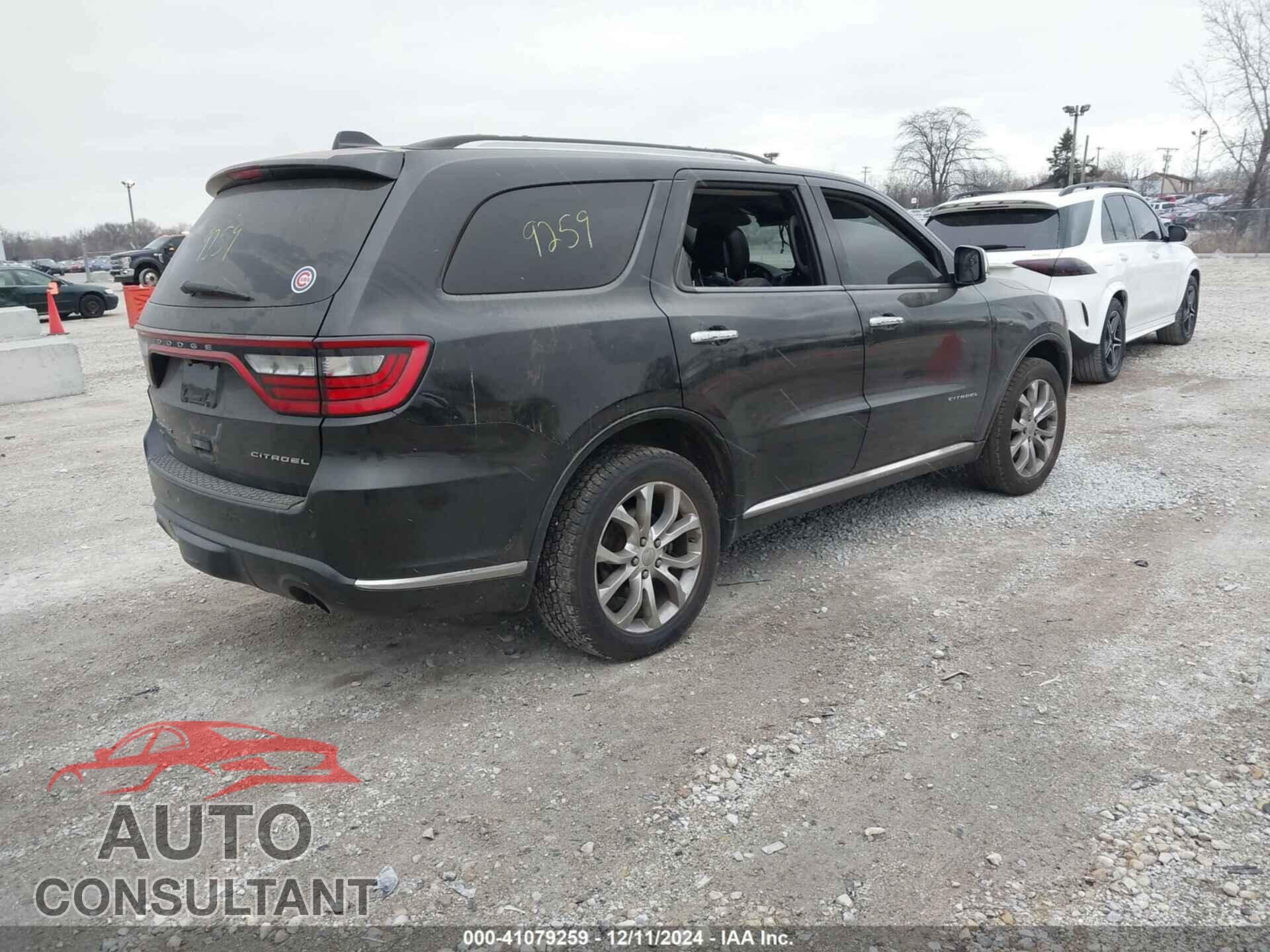 DODGE DURANGO 2016 - 1C4RDJEG0GC412998