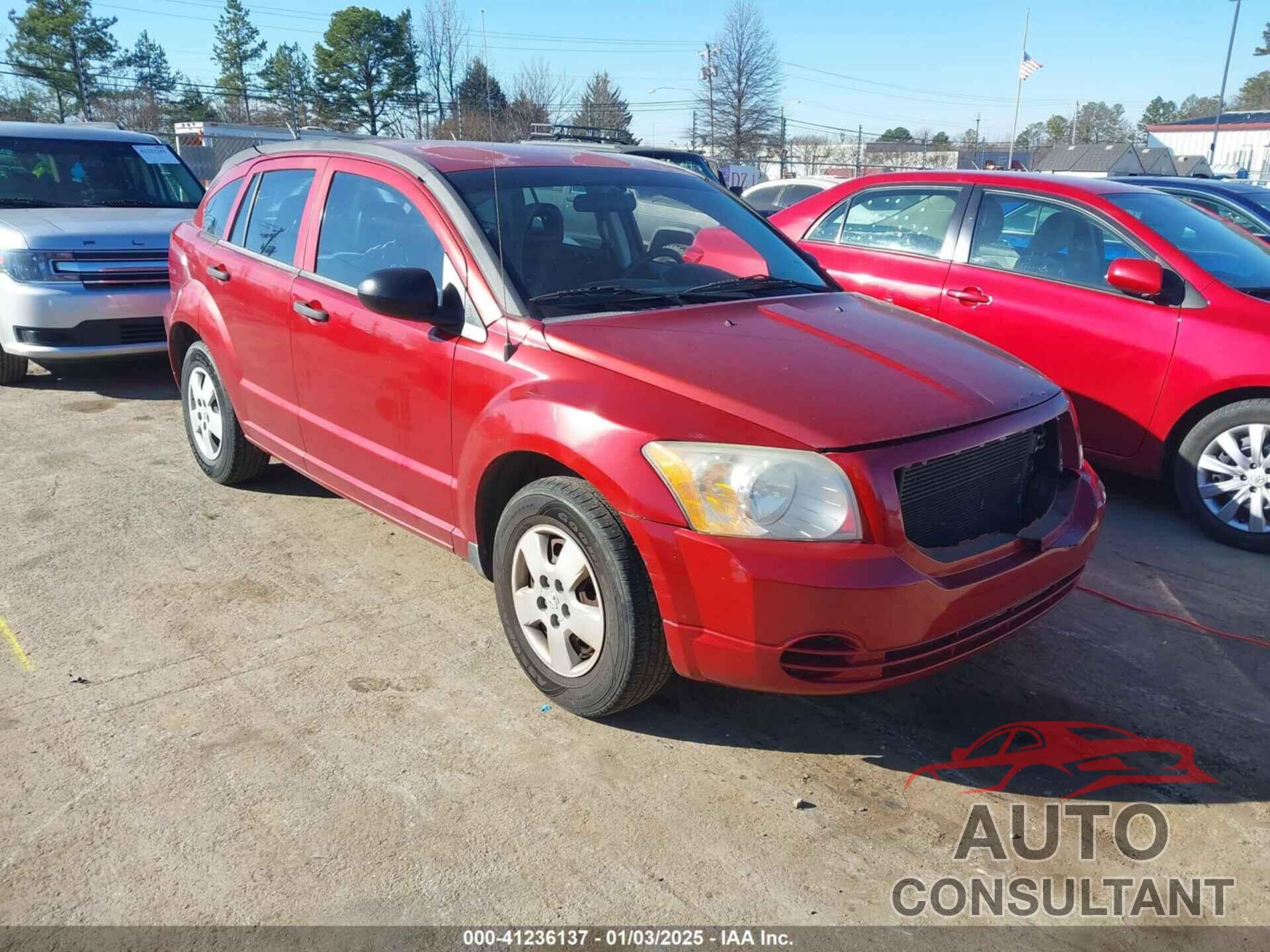 DODGE CALIBER 2009 - 1B3HB28A19D251686