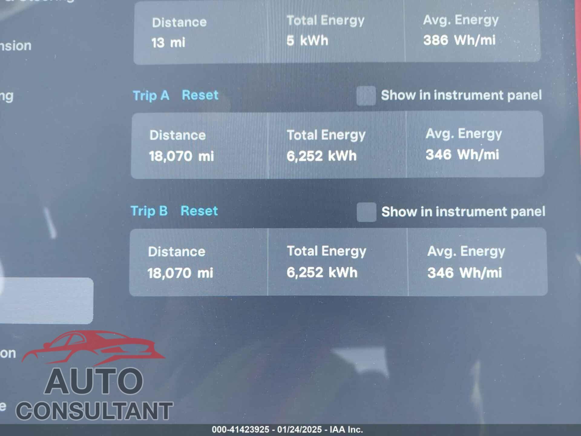 TESLA MODEL S 2012 - 5YJSA1DP7CFS01032