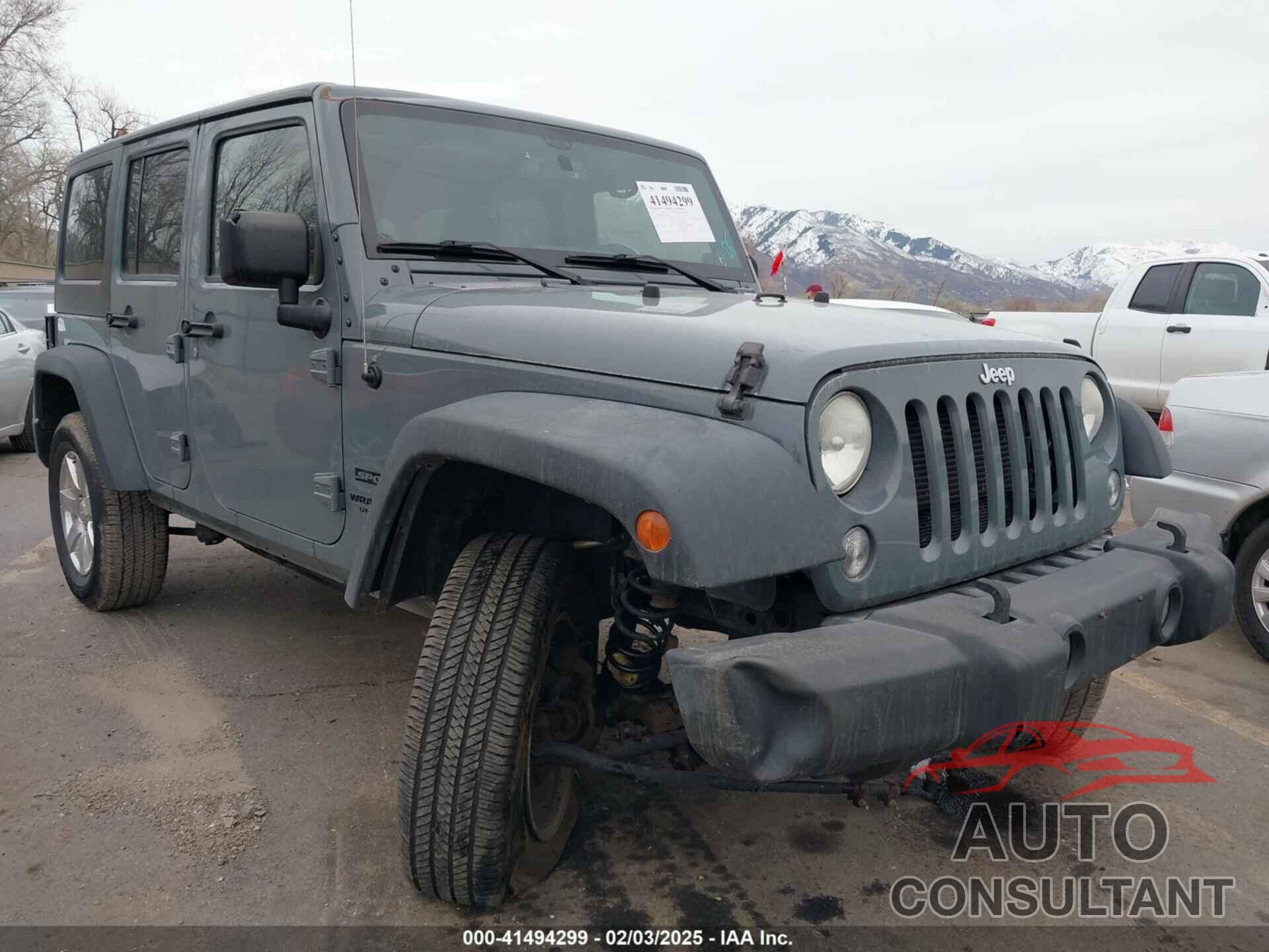 JEEP WRANGLER UNLIMITED 2014 - 1C4BJWDG4EL319259