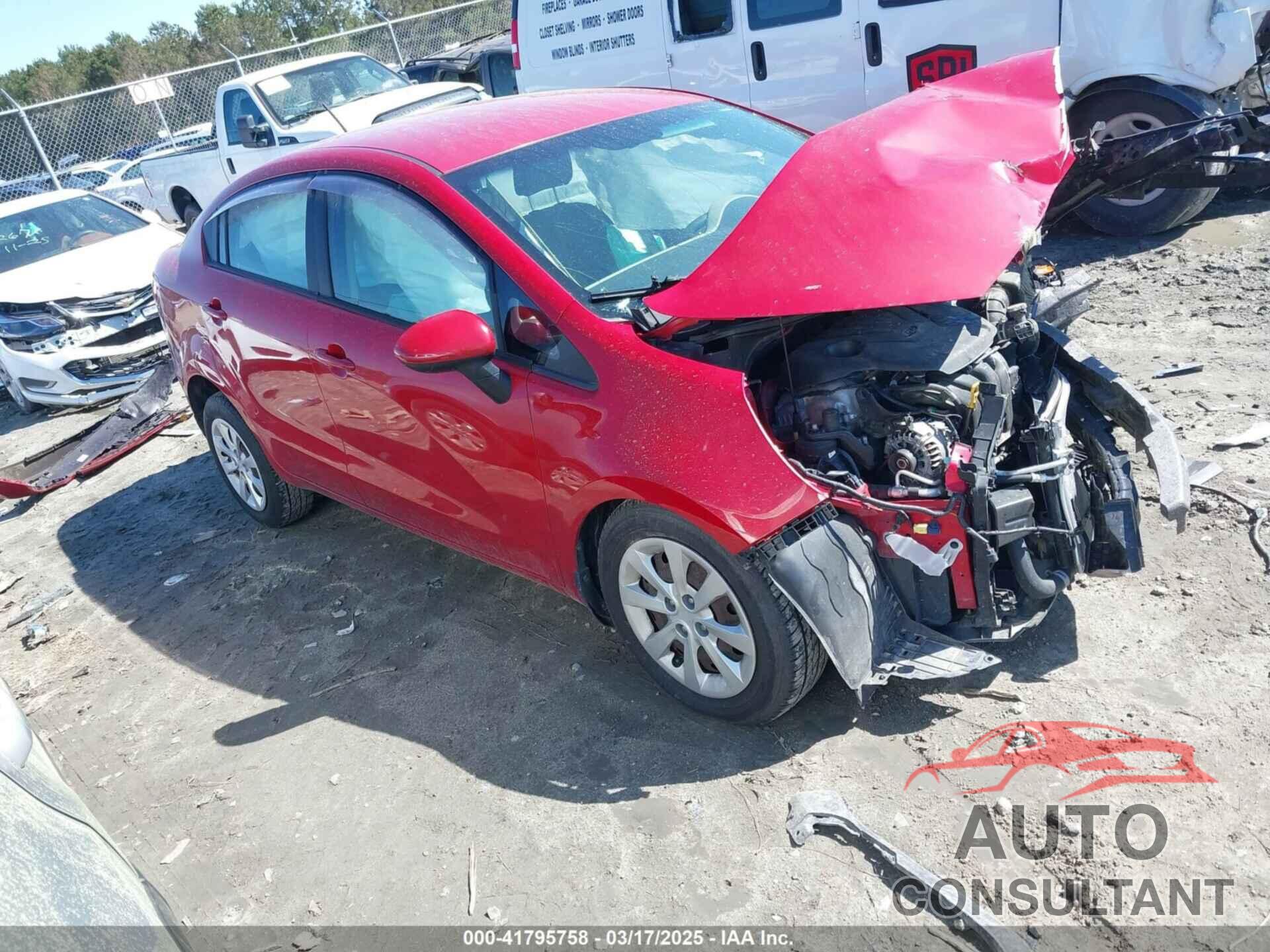 KIA RIO 2015 - KNADM4A39F6496537