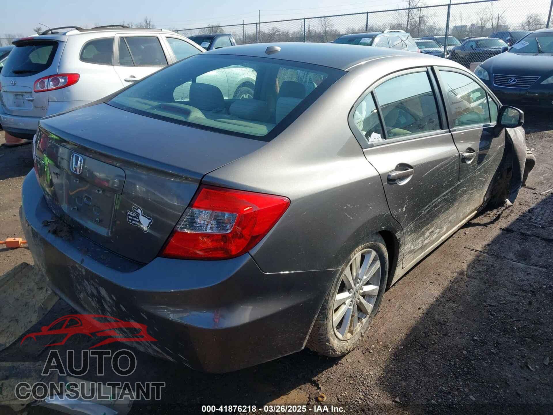 HONDA CIVIC 2012 - 19XFB2F88CE329022
