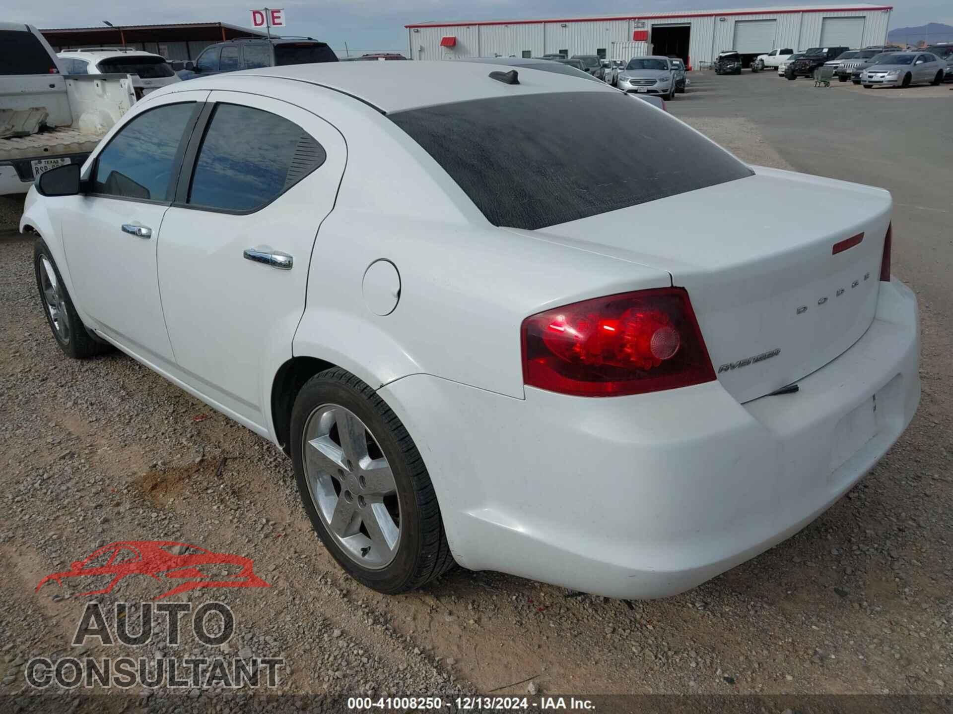 DODGE AVENGER 2013 - 1C3CDZAB5DN563760