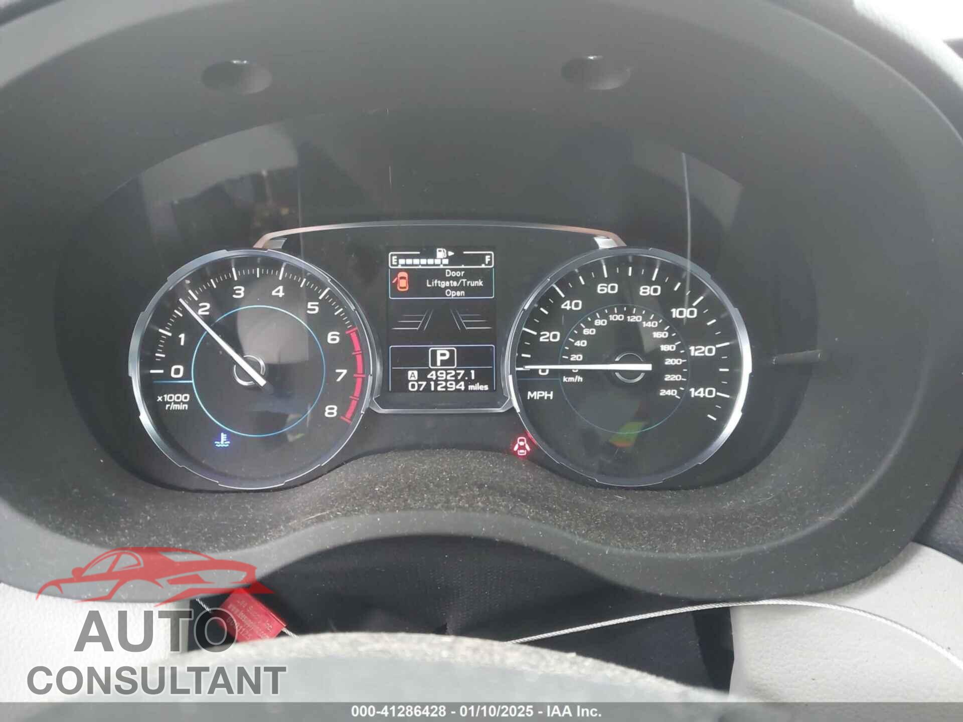 SUBARU FORESTER 2017 - JF2SJAGC7HH493301