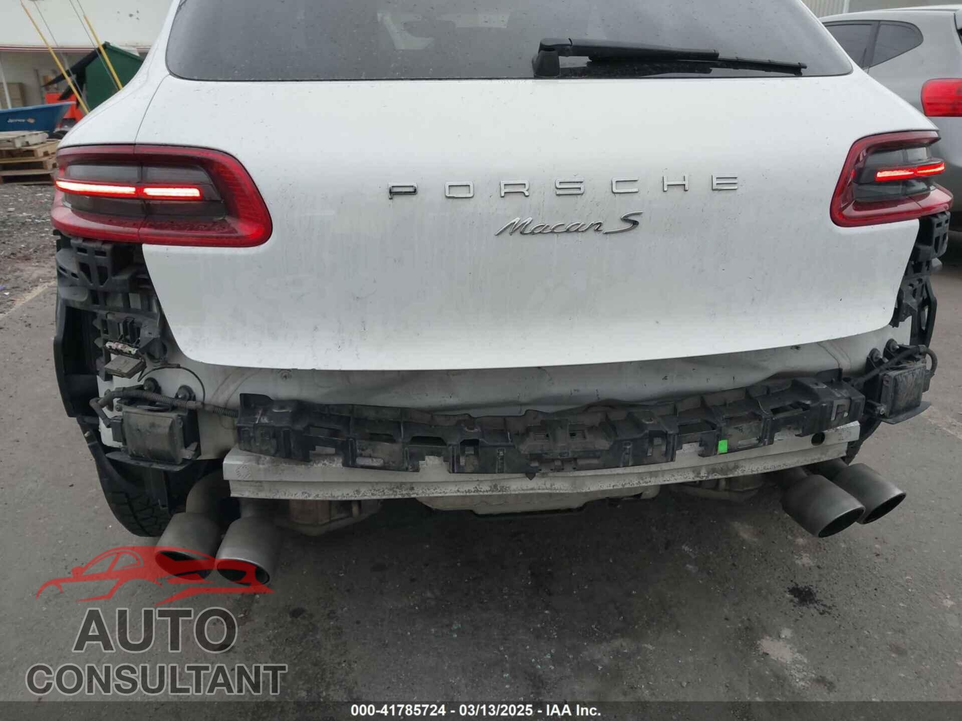 PORSCHE MACAN 2015 - WP1AB2A59FLB50523