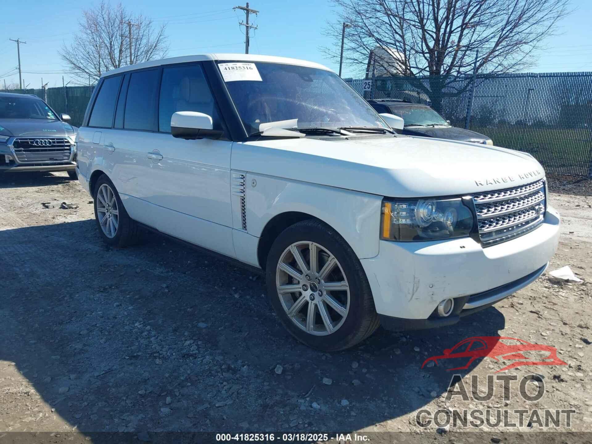LAND ROVER RANGE ROVER 2012 - SALMF1E44CA389041