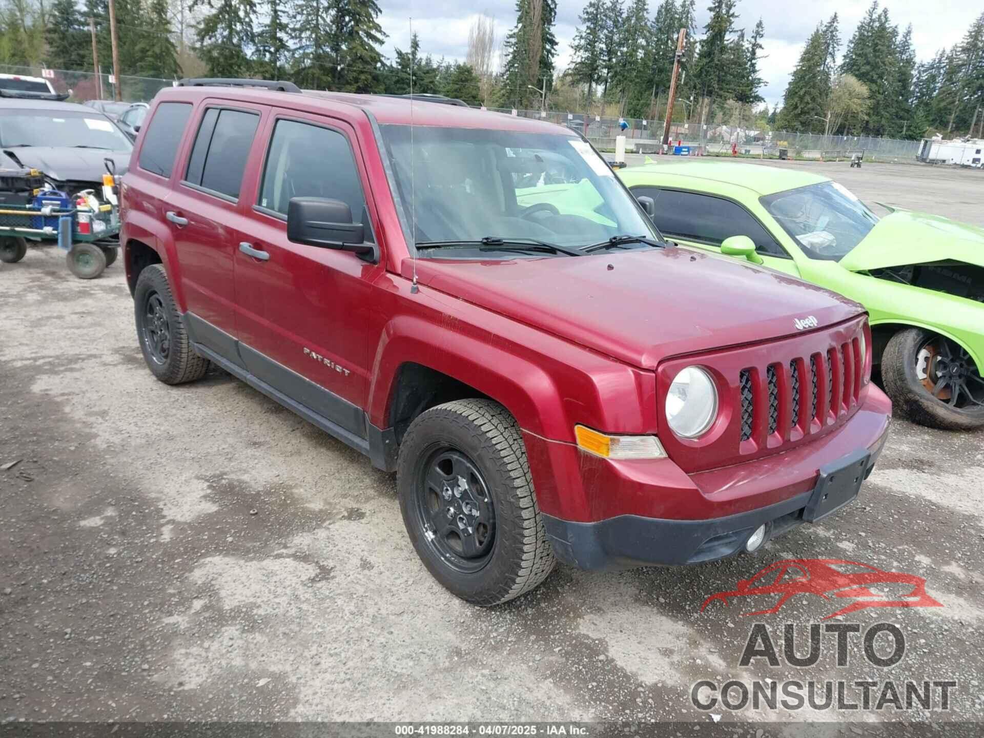 JEEP PATRIOT 2015 - 1C4NJPBAXFD274941