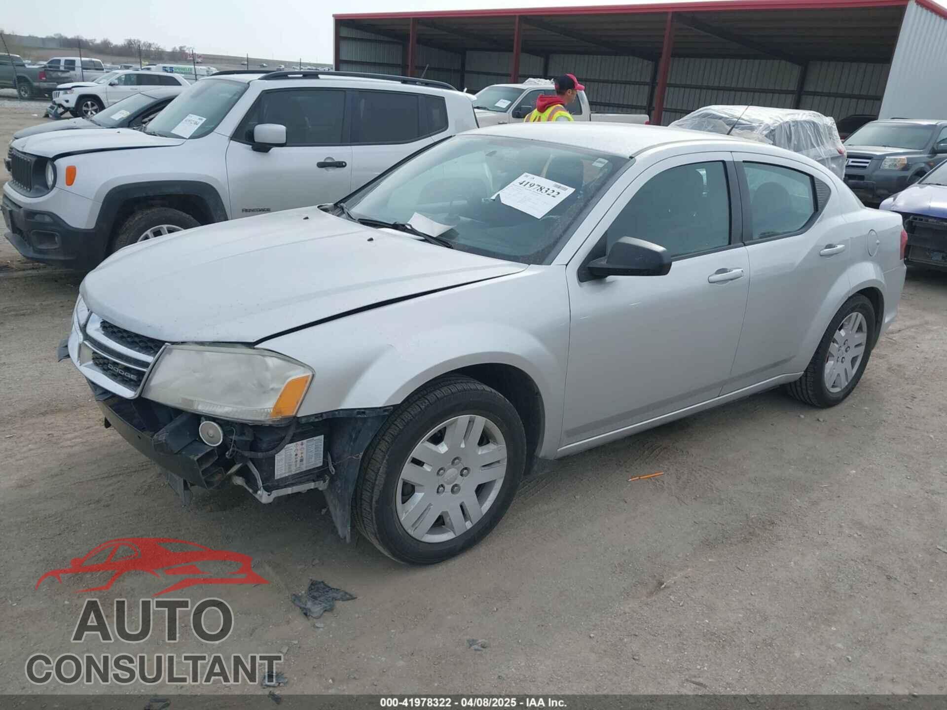 DODGE AVENGER 2011 - 1B3BD4FB2BN534153