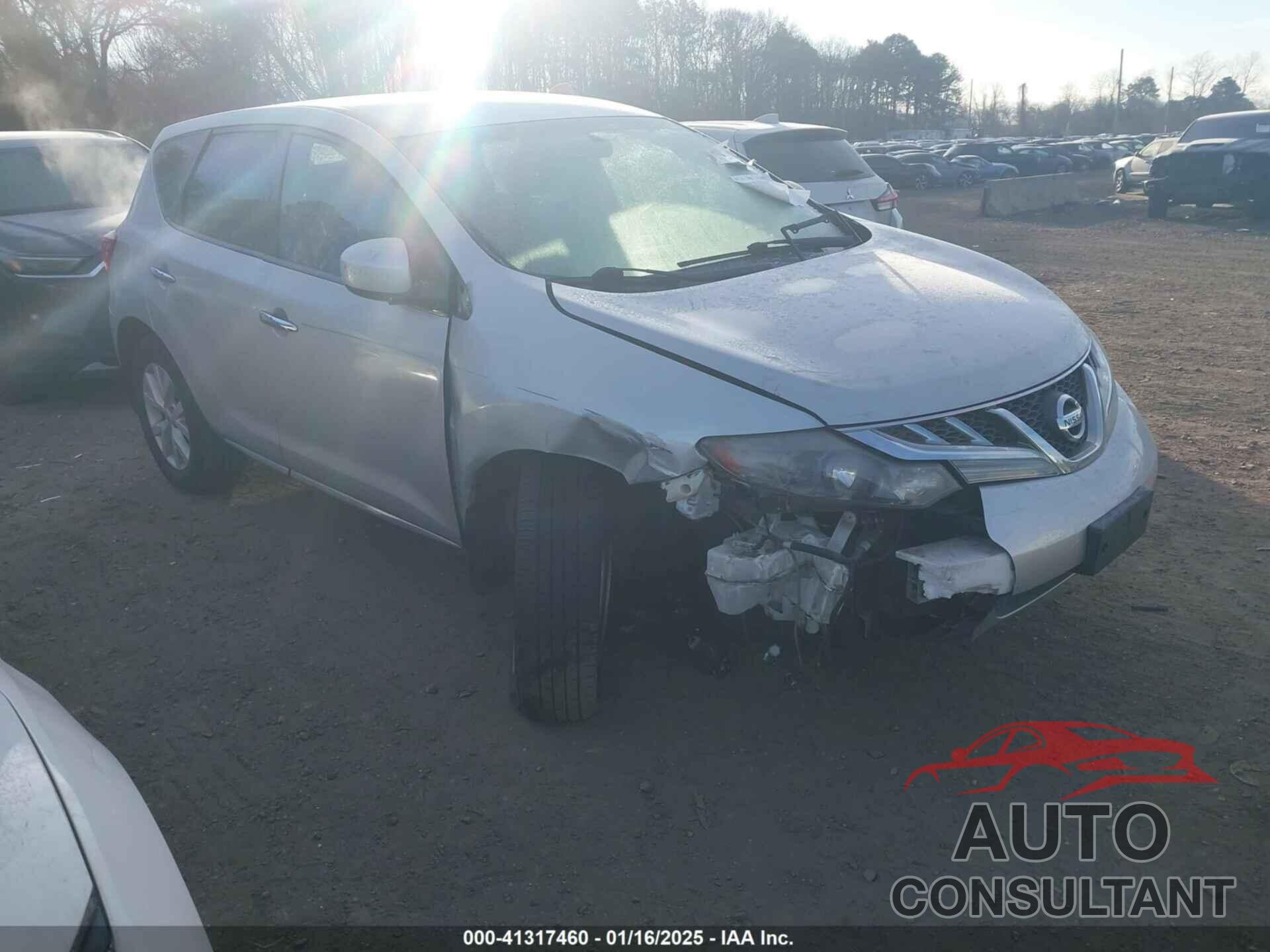 NISSAN MURANO 2011 - JN8AZ1MWXBW162804