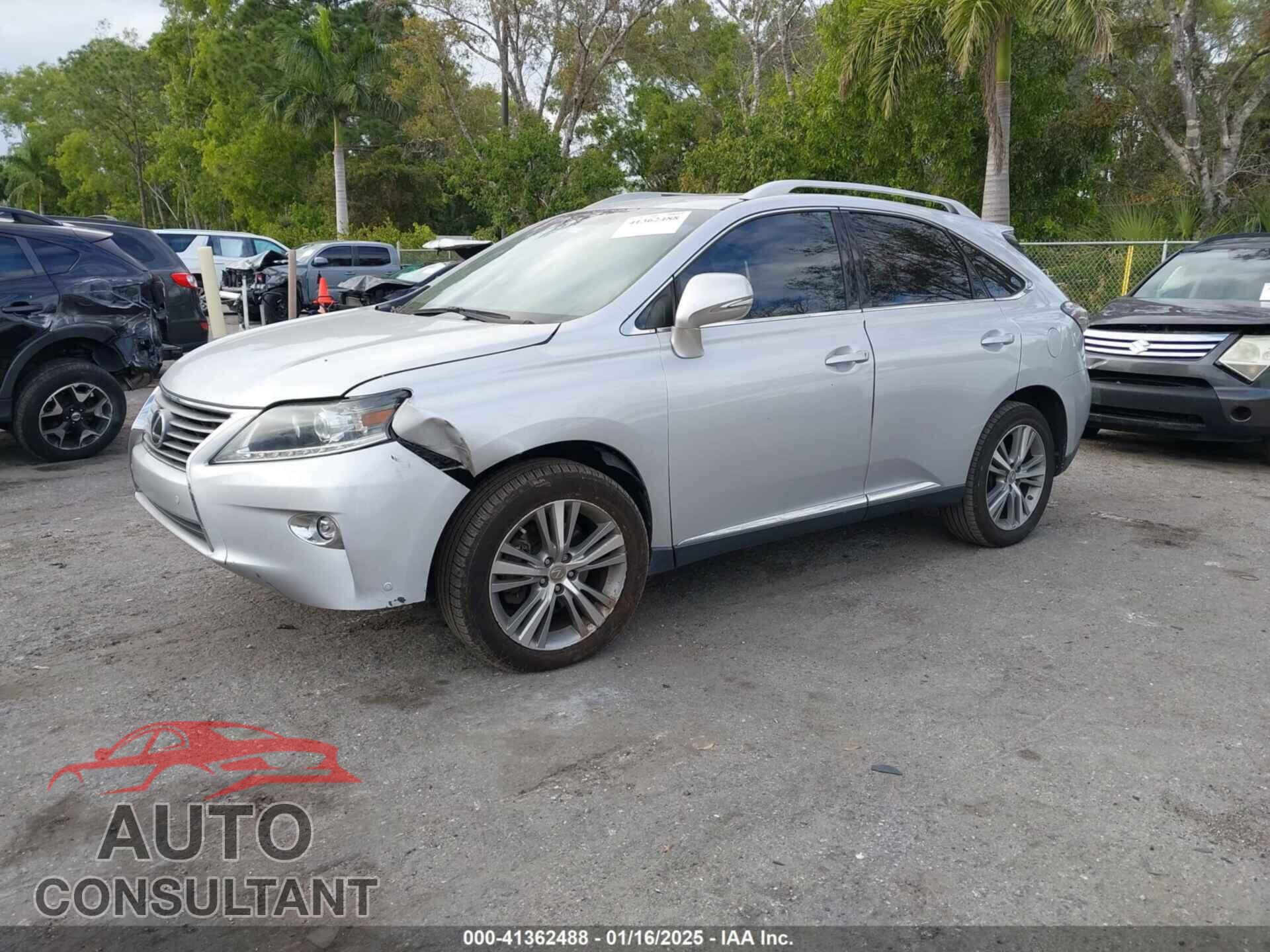 LEXUS RX 350 2015 - 2T2ZK1BA2FC154216