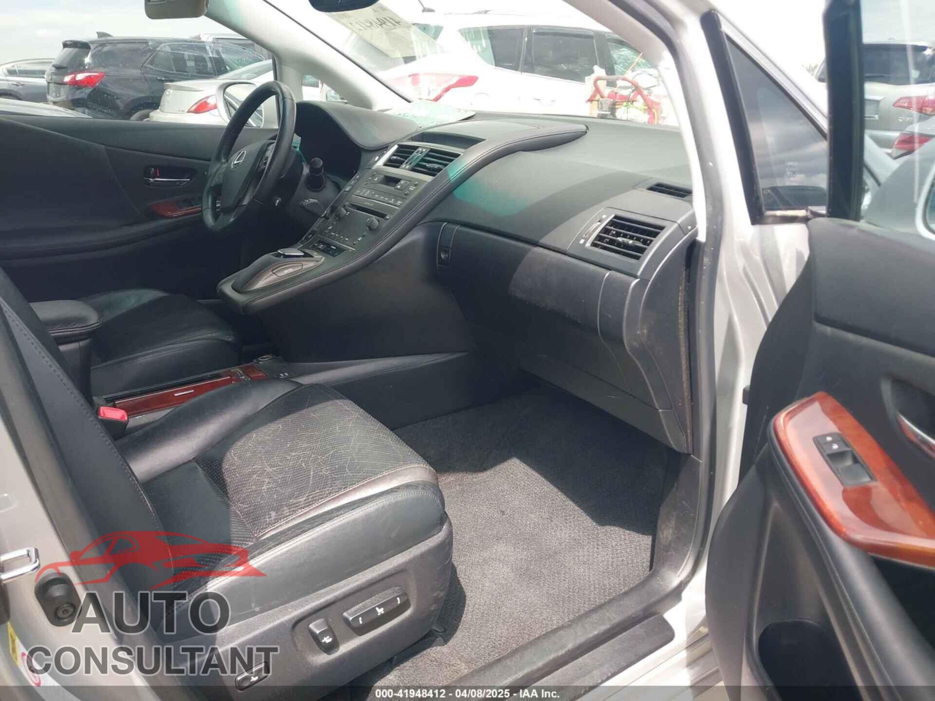LEXUS HS 250H 2010 - JTHBB1BA6A2014293
