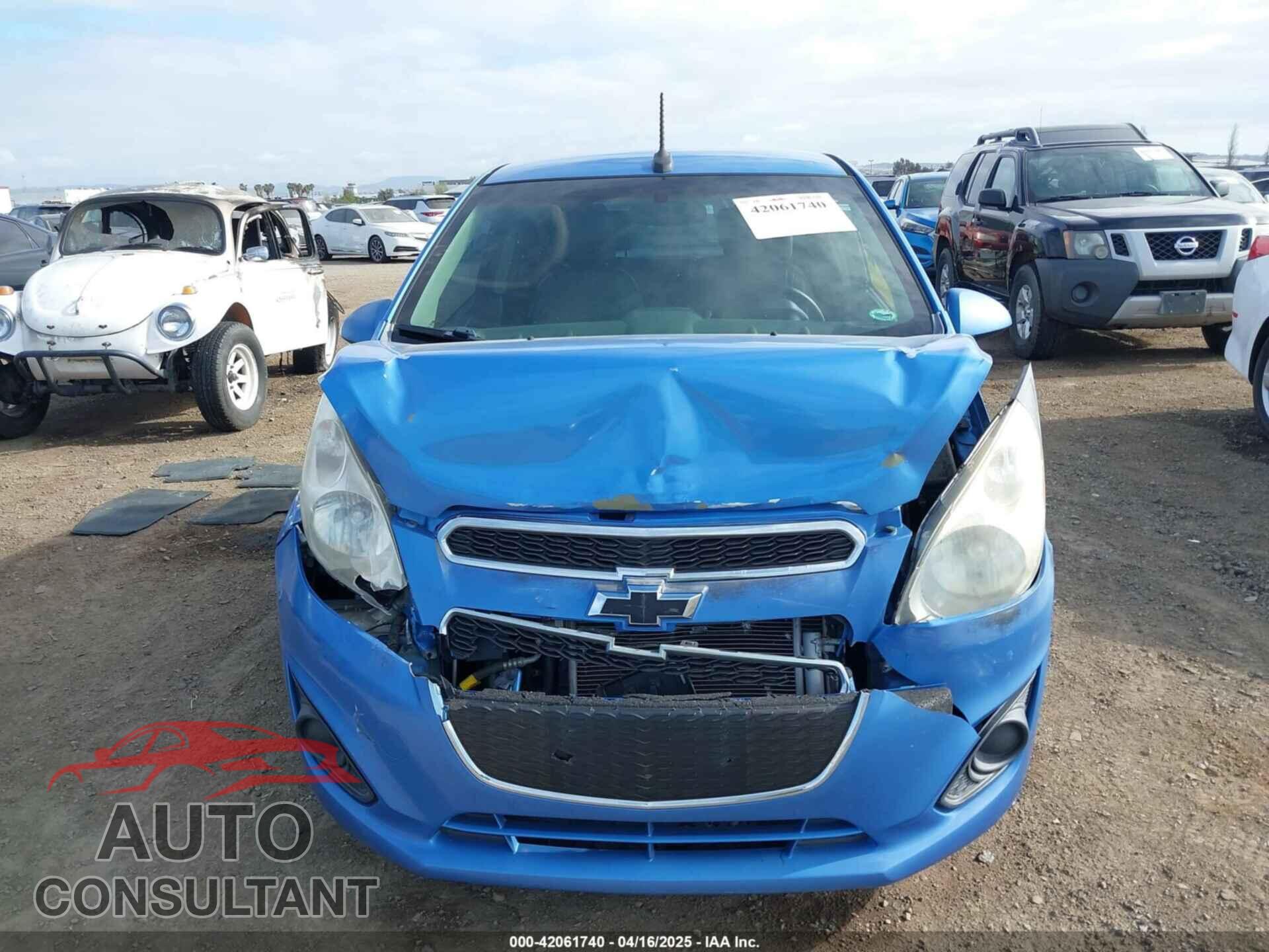 CHEVROLET SPARK 2013 - KL8CB6S90DC587156