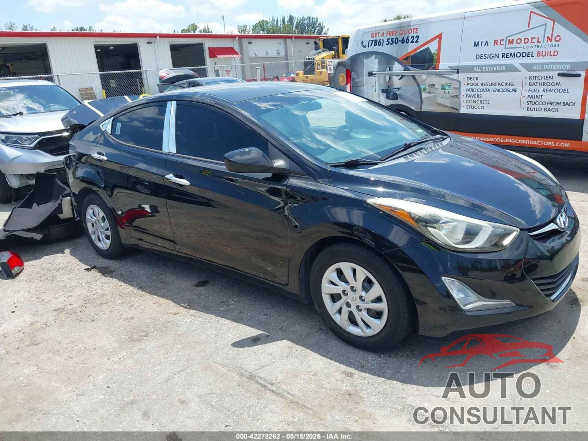 HYUNDAI ELANTRA 2014 - 5NPDH4AE9EH543319