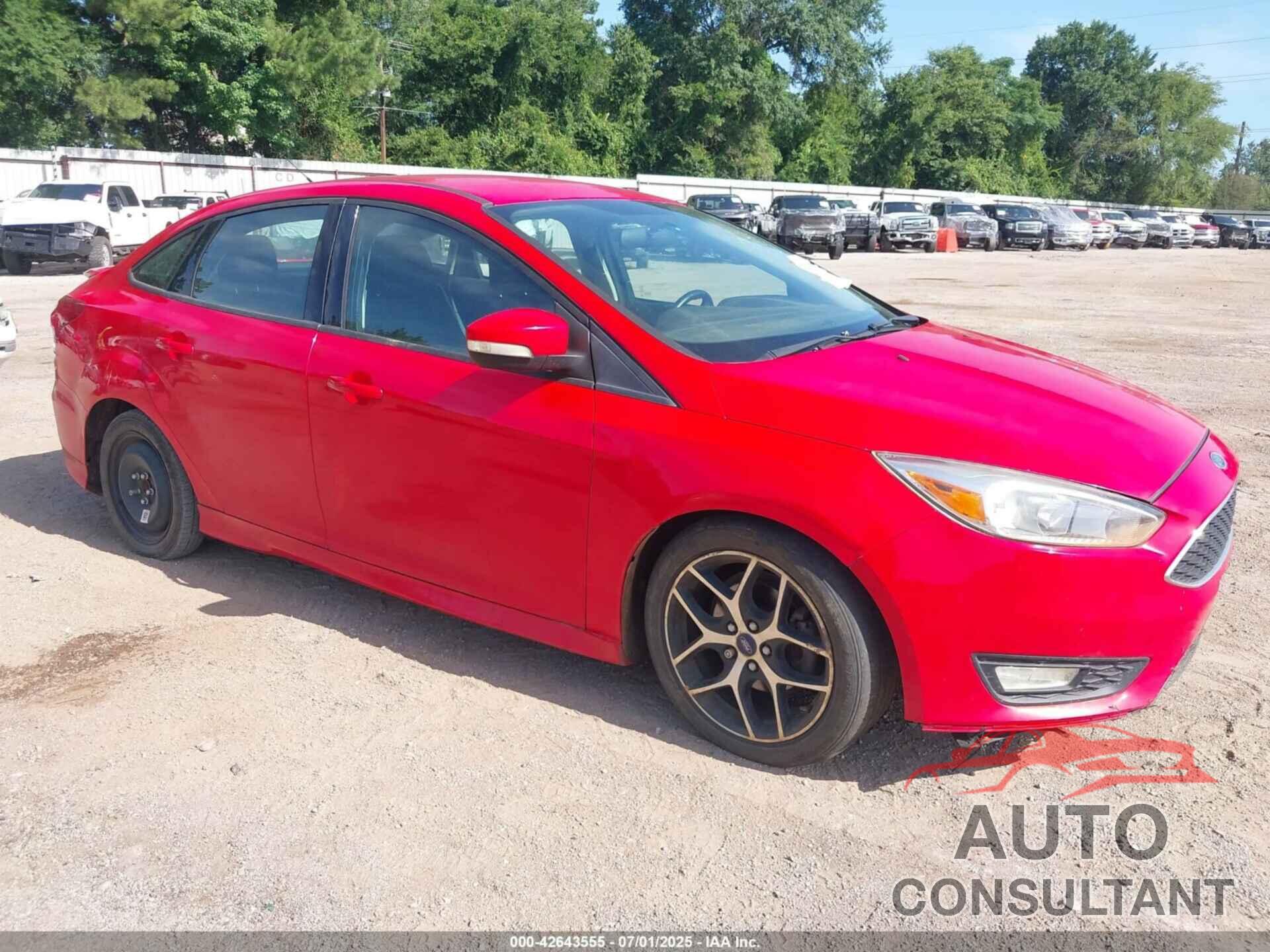 FORD FOCUS 2016 - 1FADP3F27GL402121