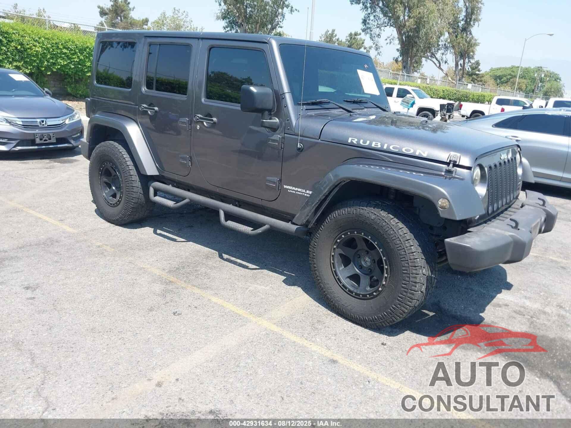 JEEP WRANGLER UNLIMITED 2016 - 1C4HJWFGXGL229513