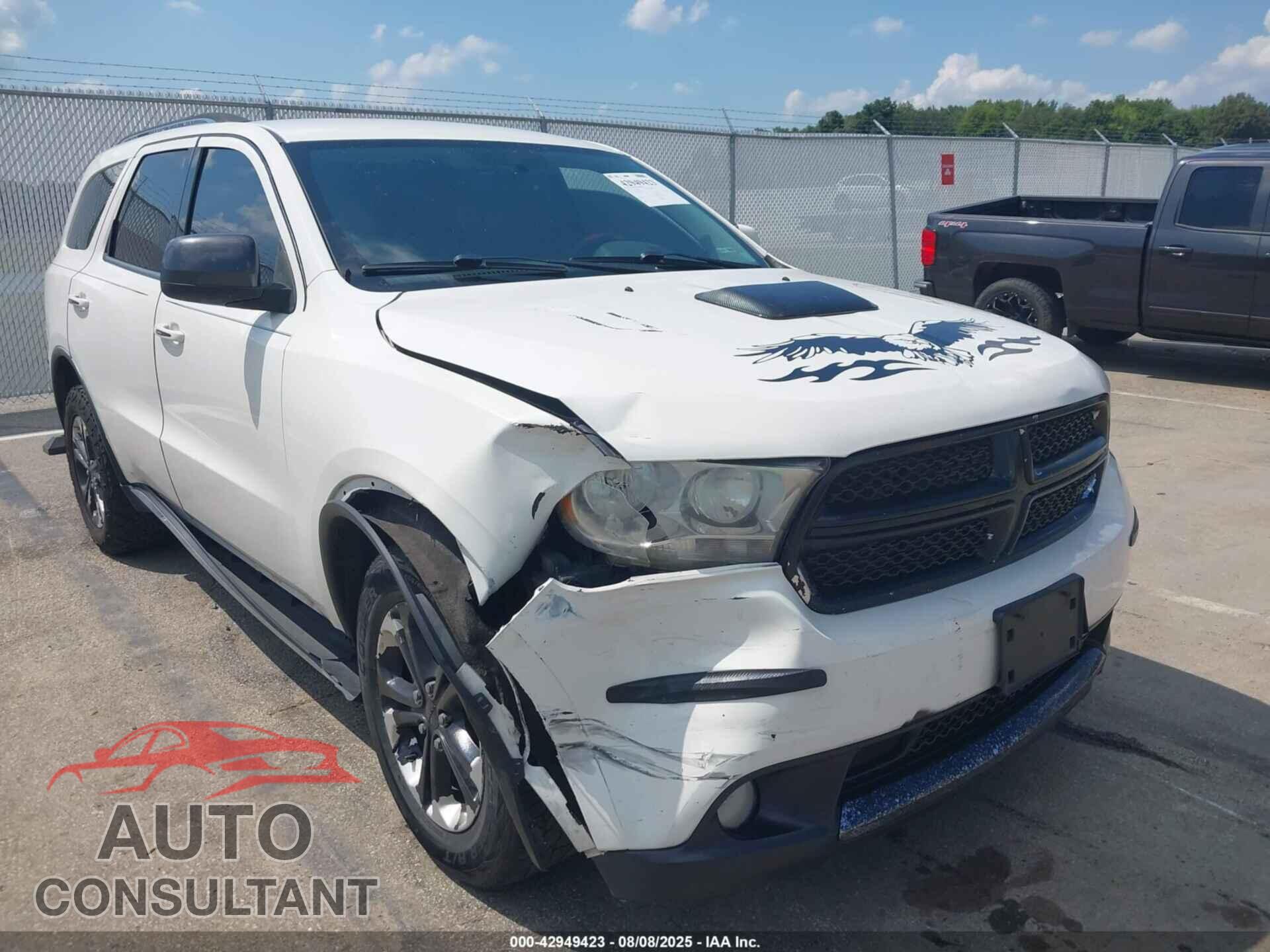 DODGE DURANGO 2011 - 1D4RE2GG4BC707579