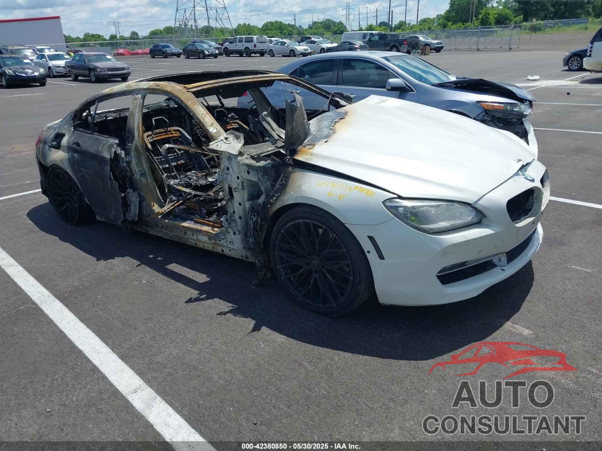 BMW 650I GRAN COUPE 2013 - WBA6B2C54DD128356