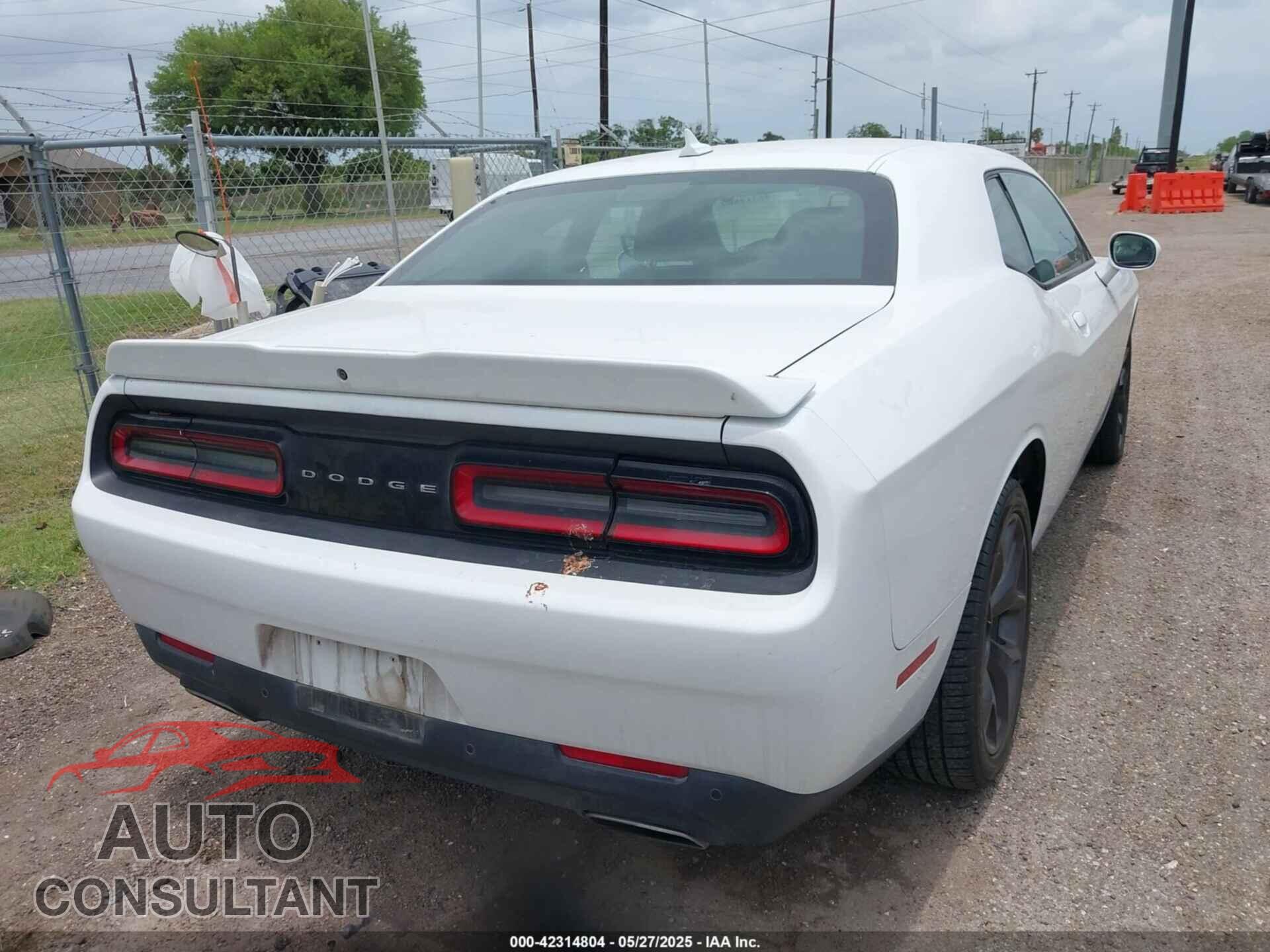 DODGE CHALLENGER 2019 - 2C3CDZAG7KH596311