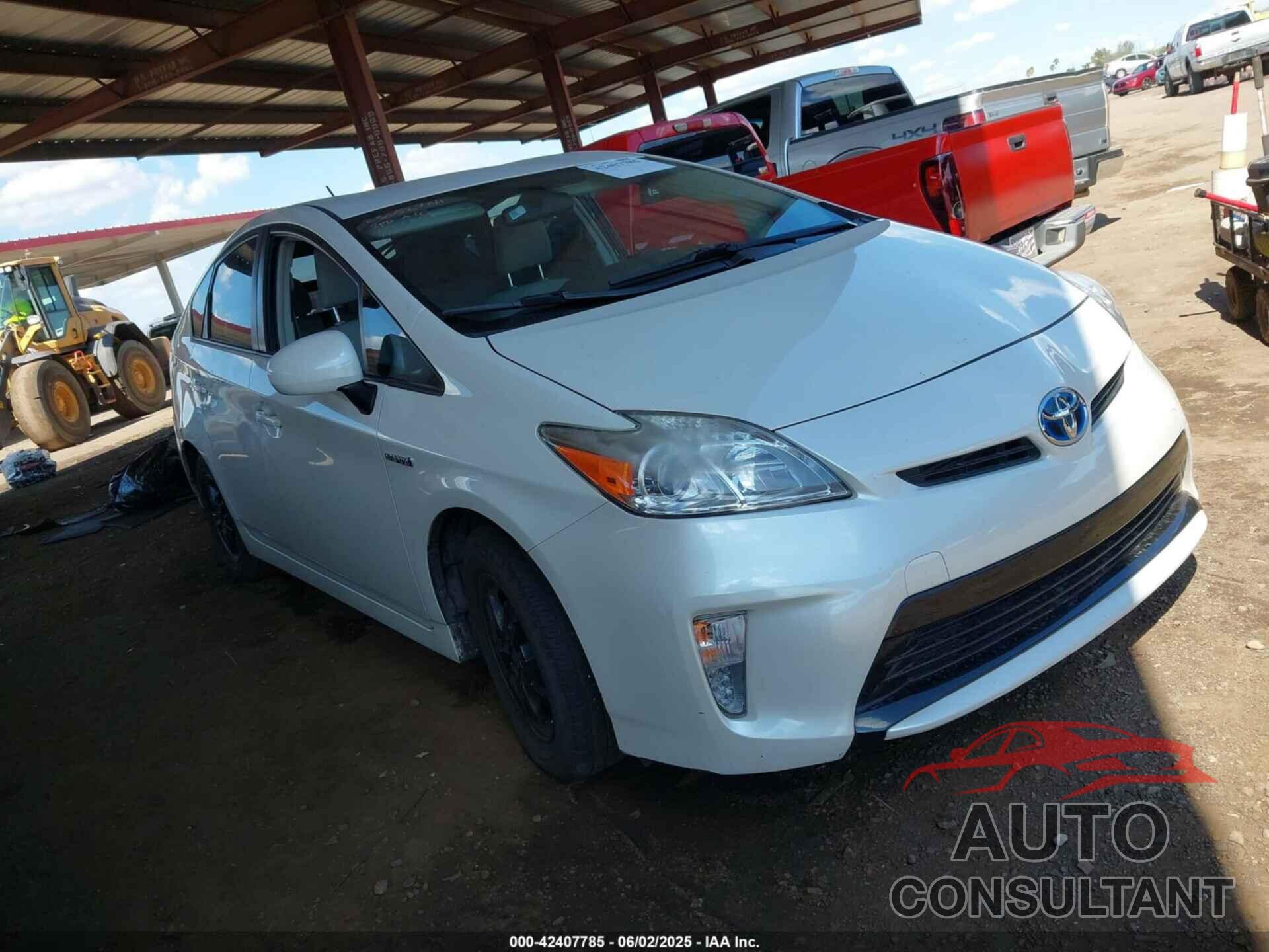 TOYOTA PRIUS 2013 - JTDKN3DUXD5599605