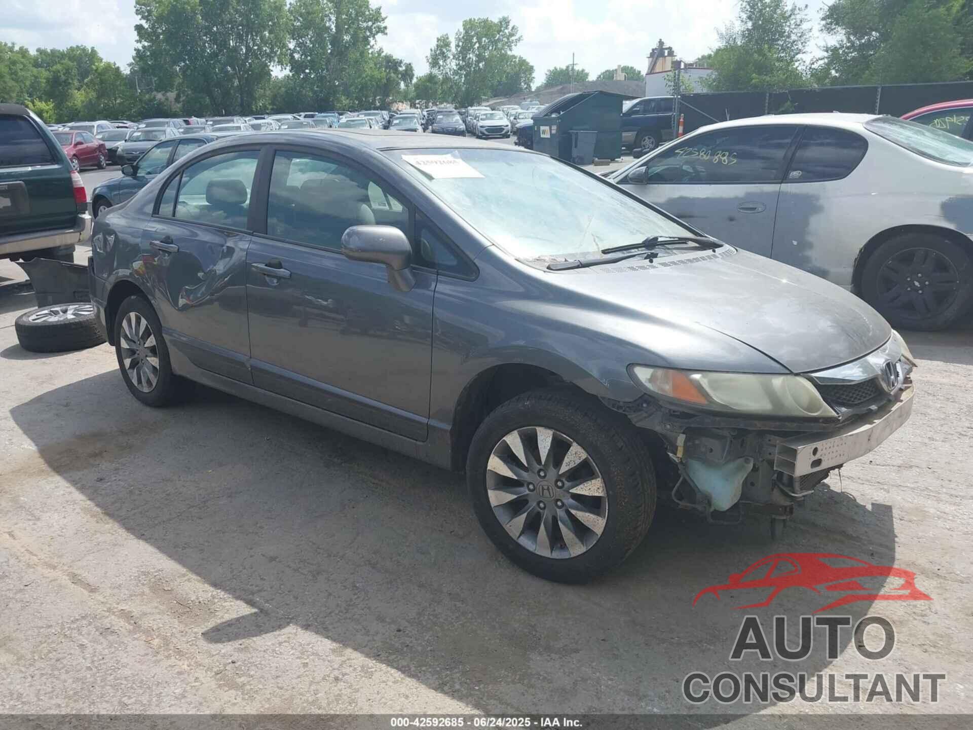 HONDA CIVIC 2009 - 19XFA16869E009784