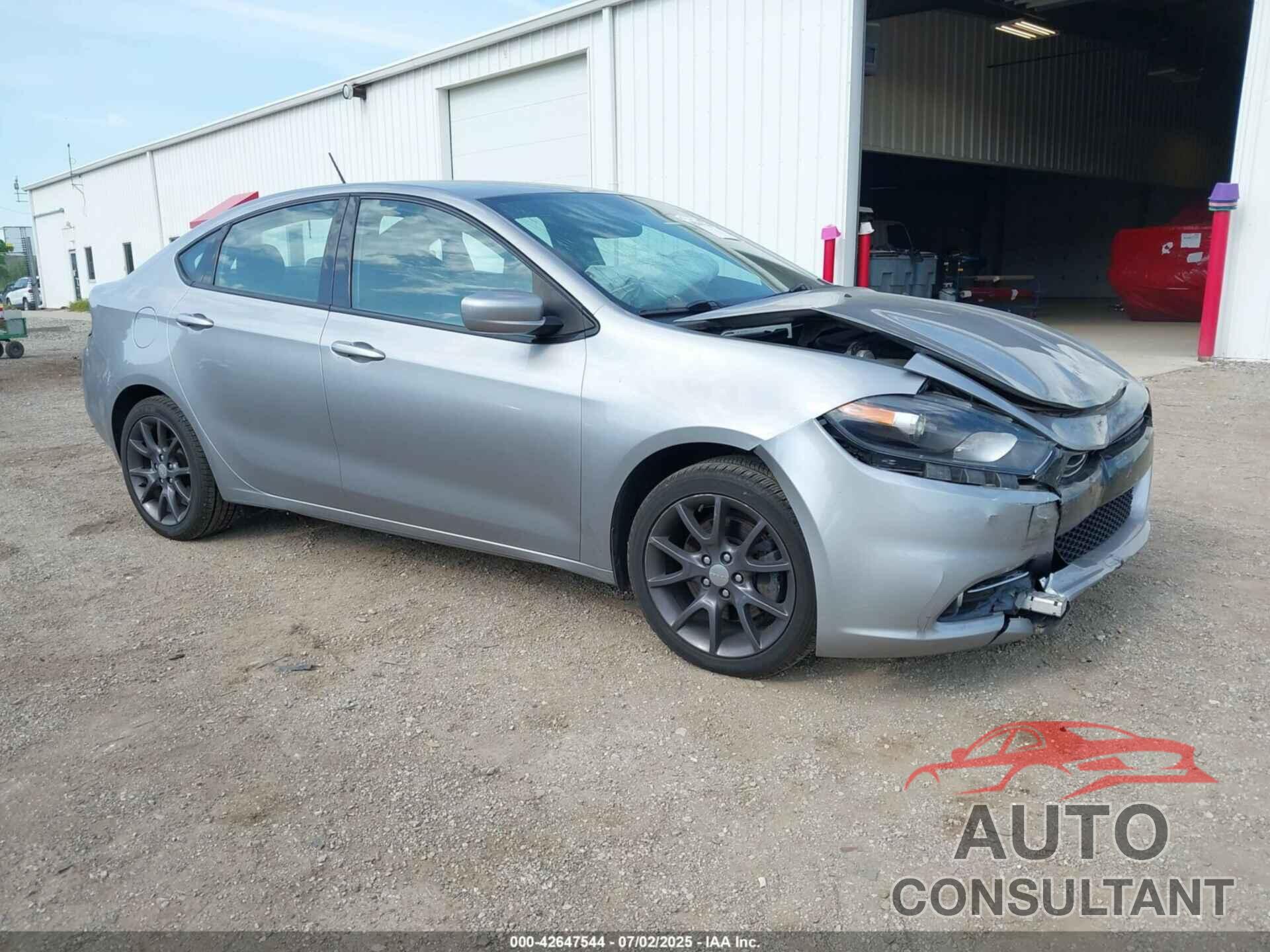 DODGE DART 2016 - 1C3CDFBB1GD508052