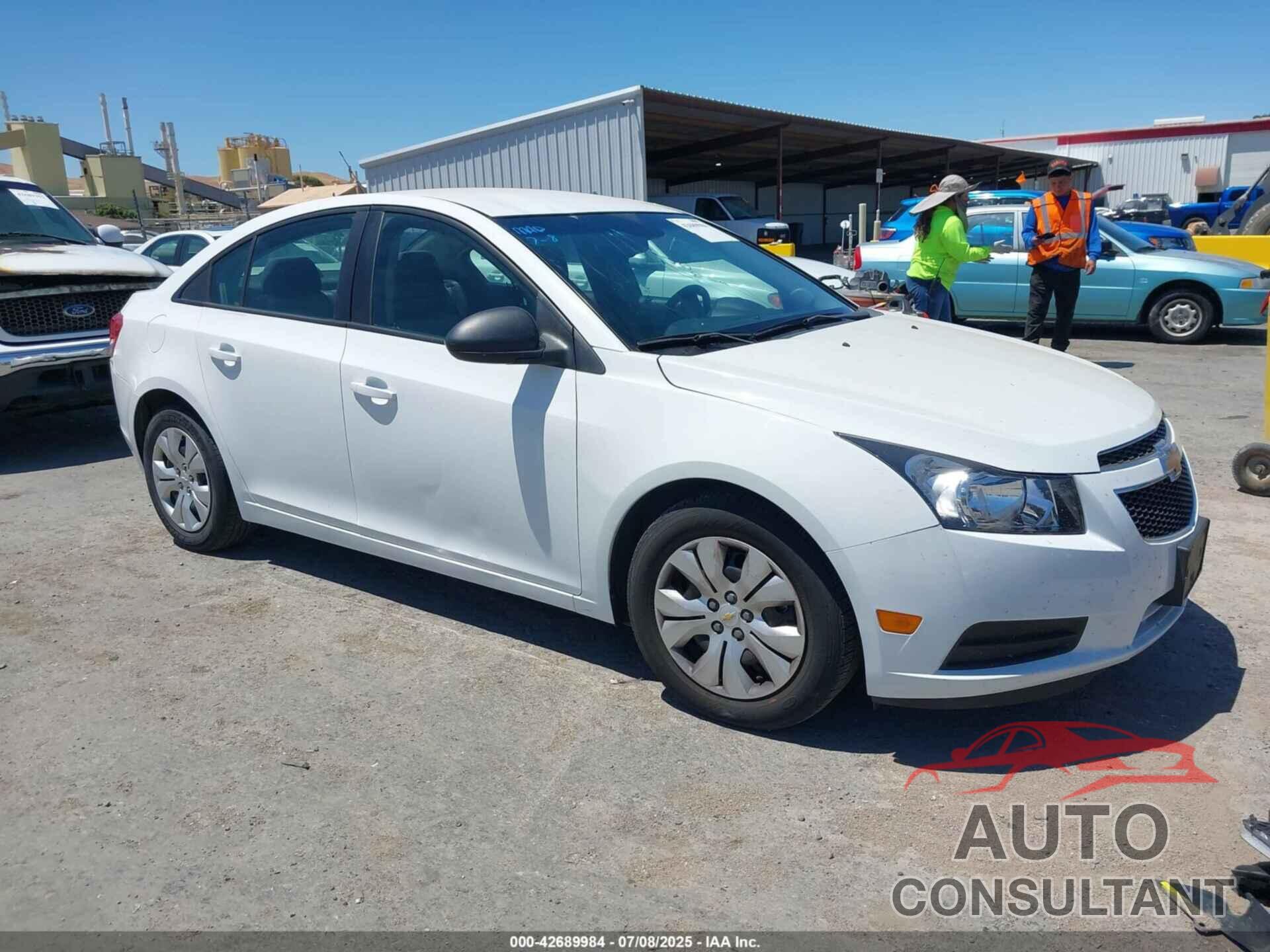 CHEVROLET CRUZE 2013 - 1G1PA5SG1D7238416